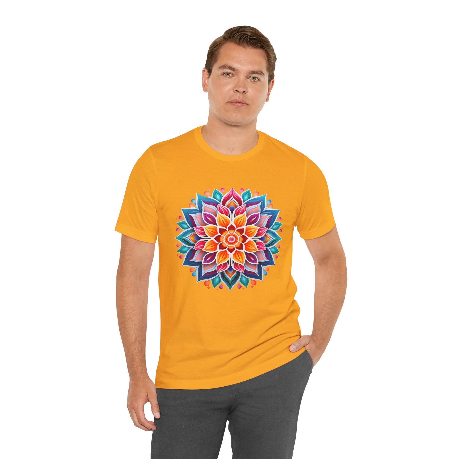 Vibrant Mandala Graphic Tee