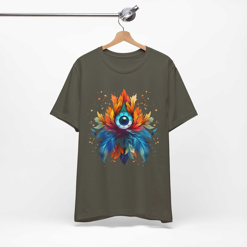 Vibrant Eye-Mandala Tee