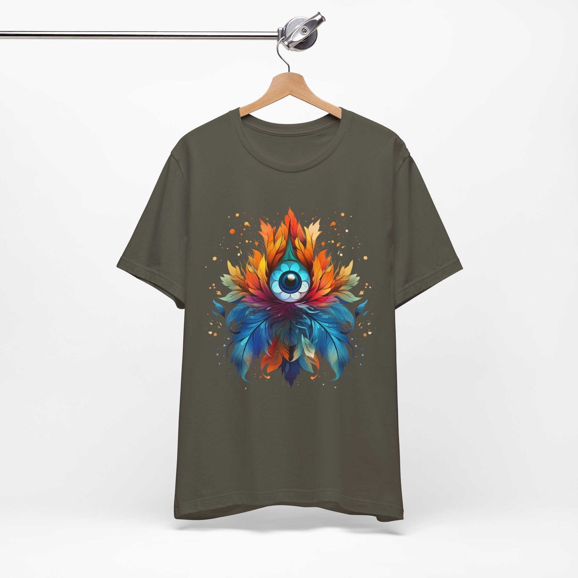 Vibrant Eye-Mandala Tee