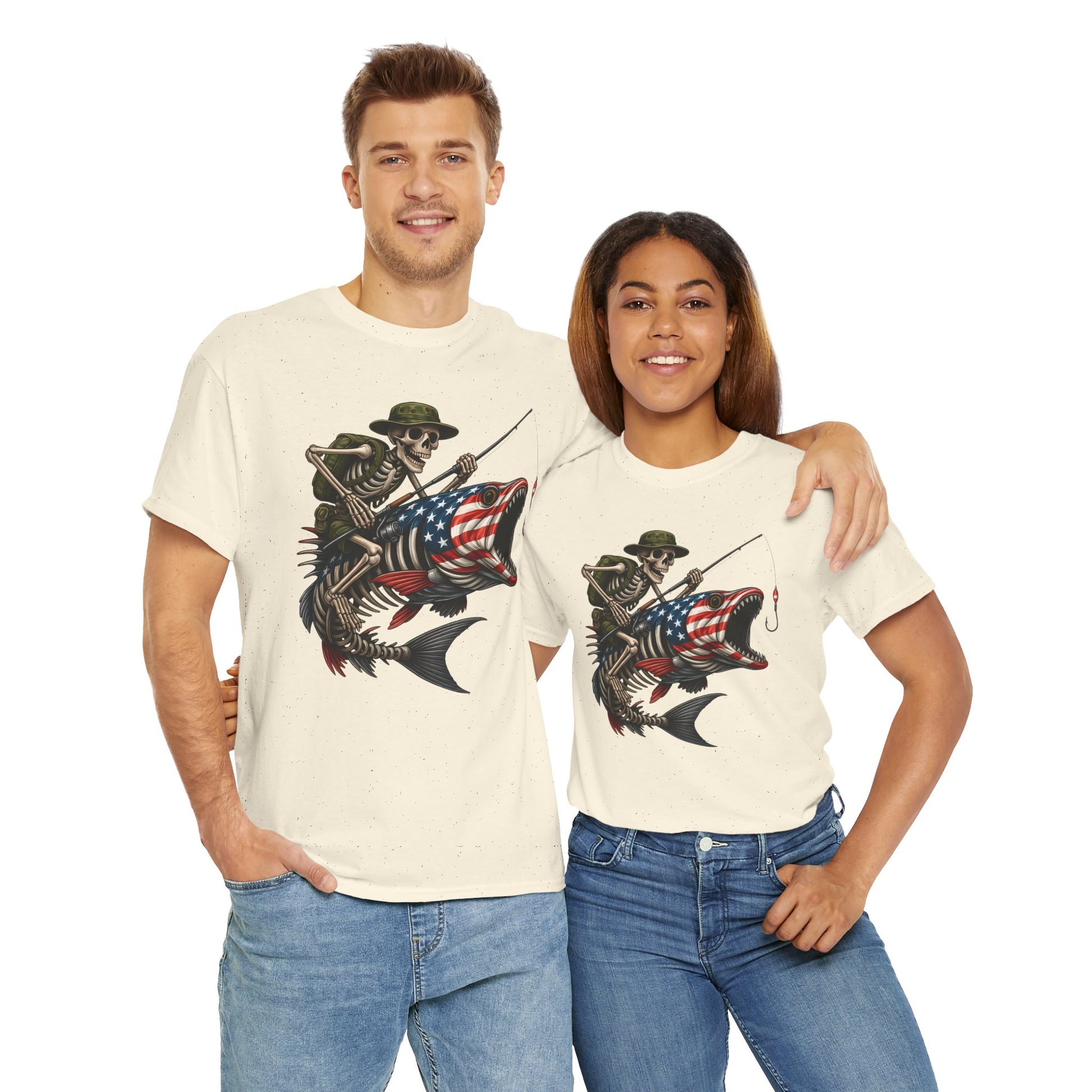 Fishing Skeleton Tee