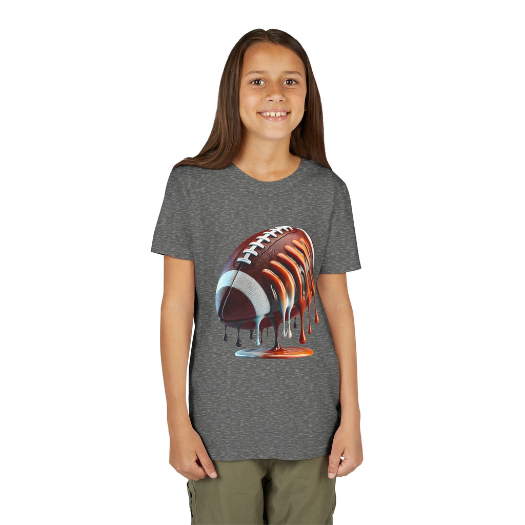 Dripping Football Youth Tee
