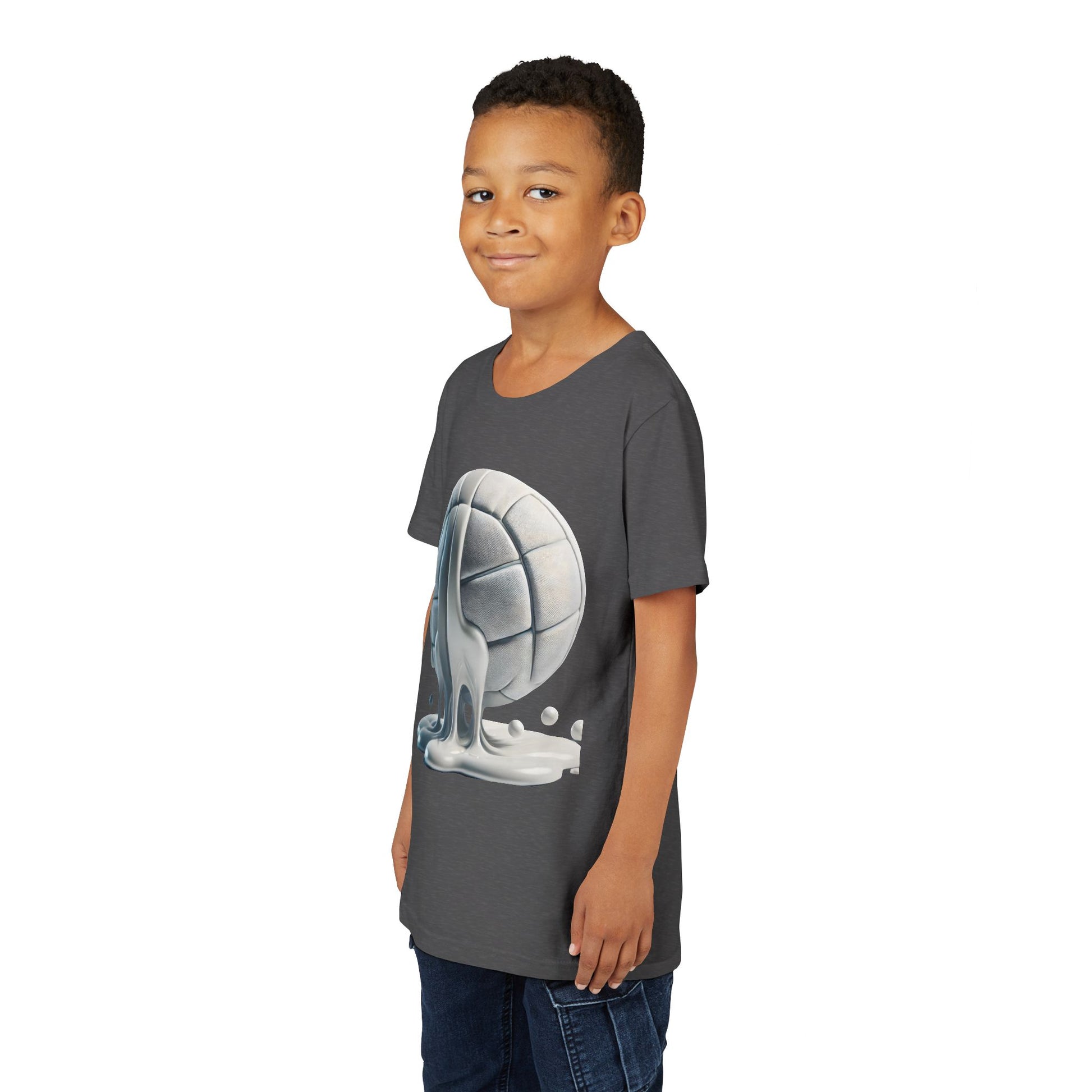 Cool Dripping Volleyball Youth Tee