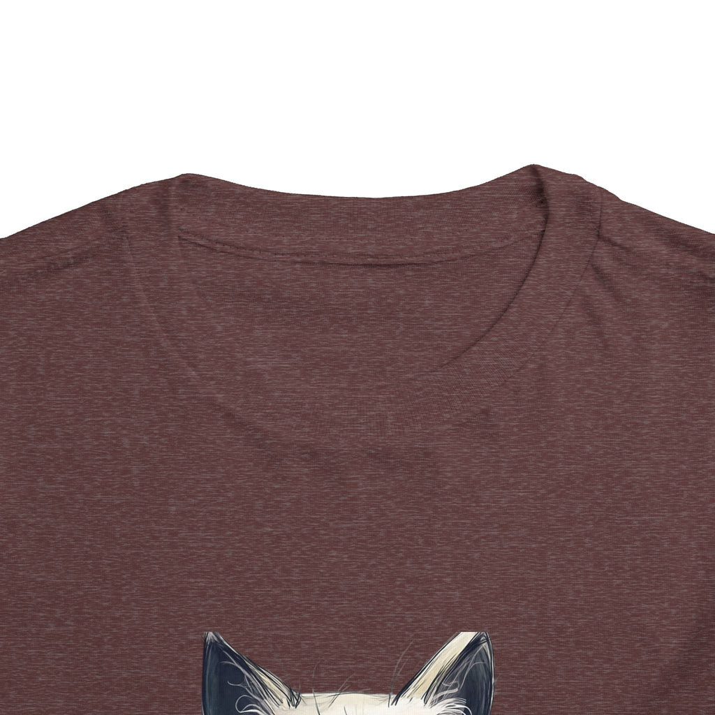 Adorable Cat Toddler Tee