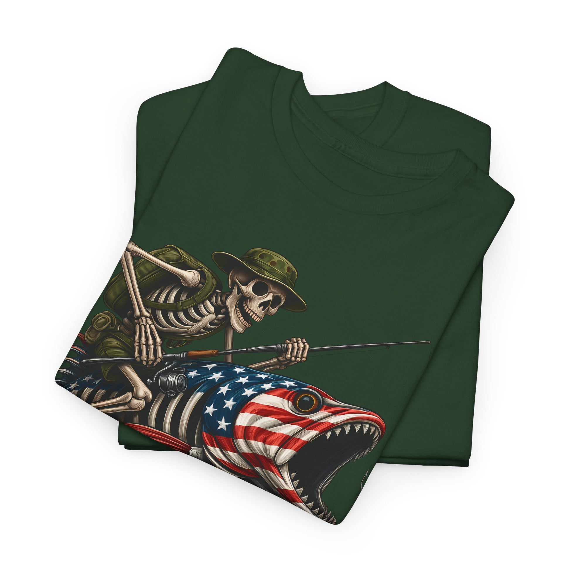 Fishing Skeleton Tee