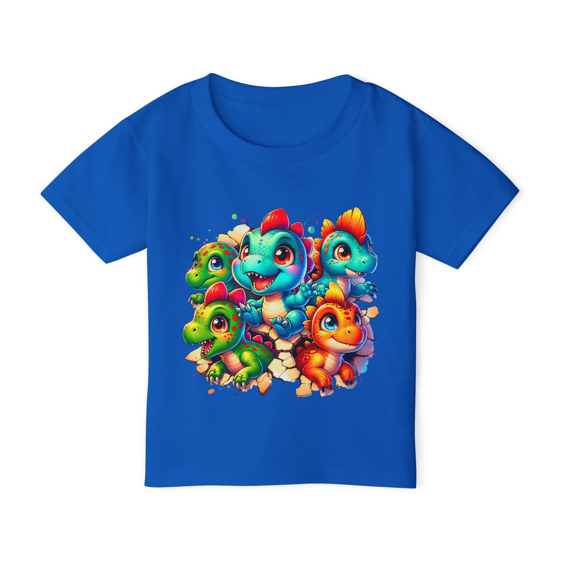 Colorful Dinosaur Toddler T-Shirt
