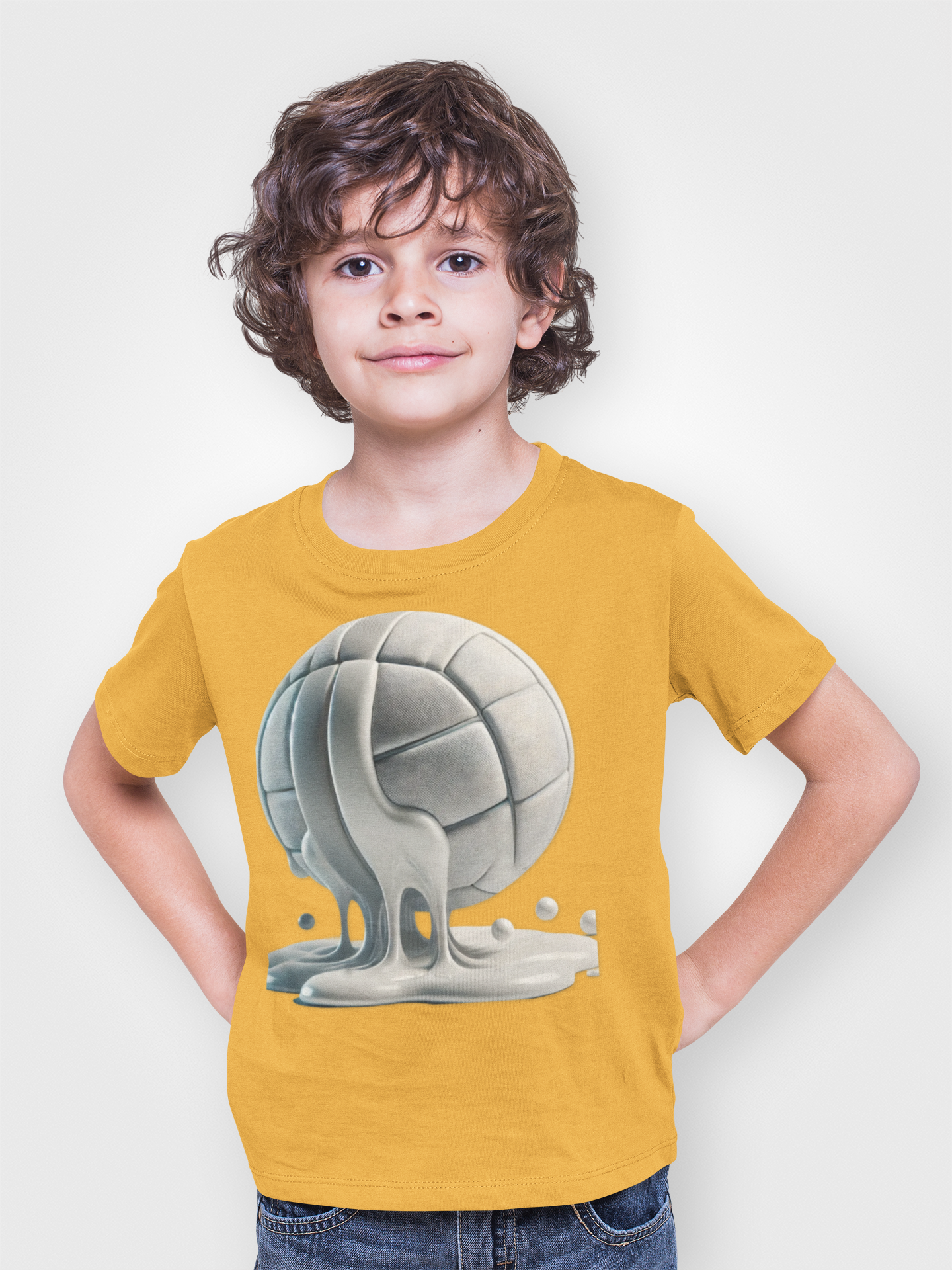 Cool Dripping Volleyball Youth Tee