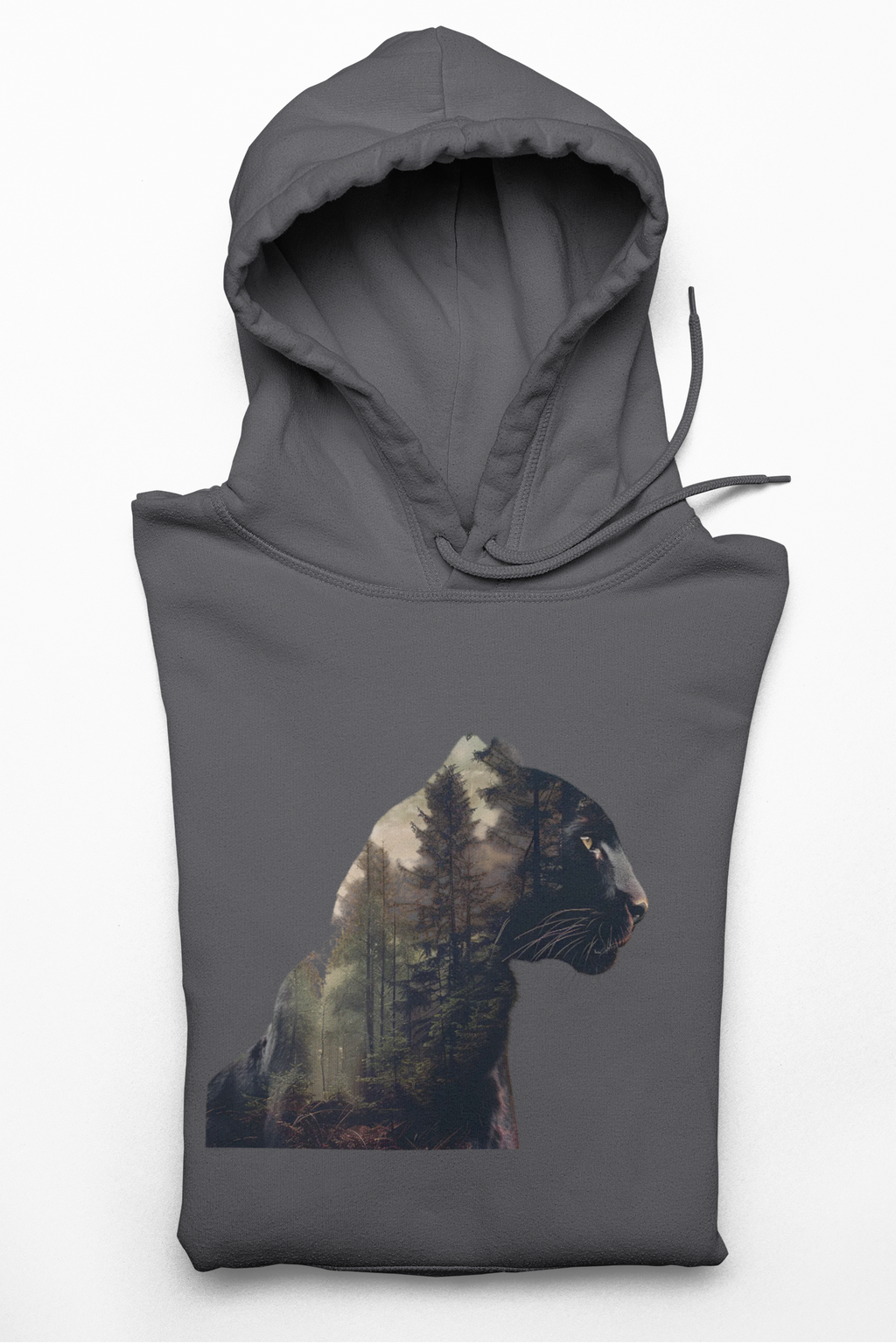 Wildlife Panther Landscape Hoodie