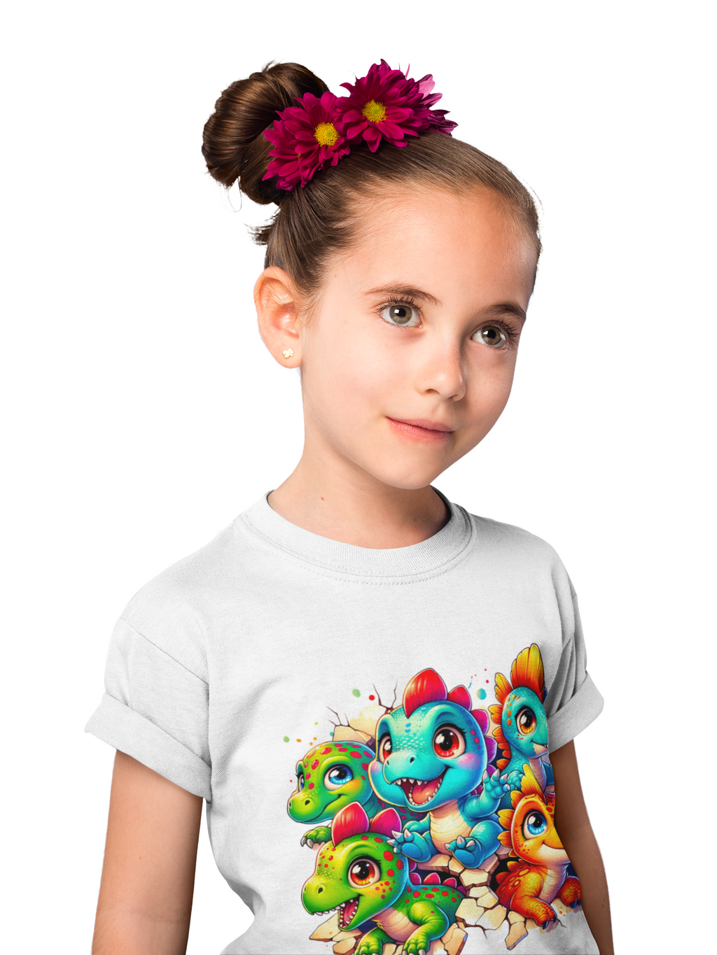 Colorful Dinosaur Toddler T-Shirt