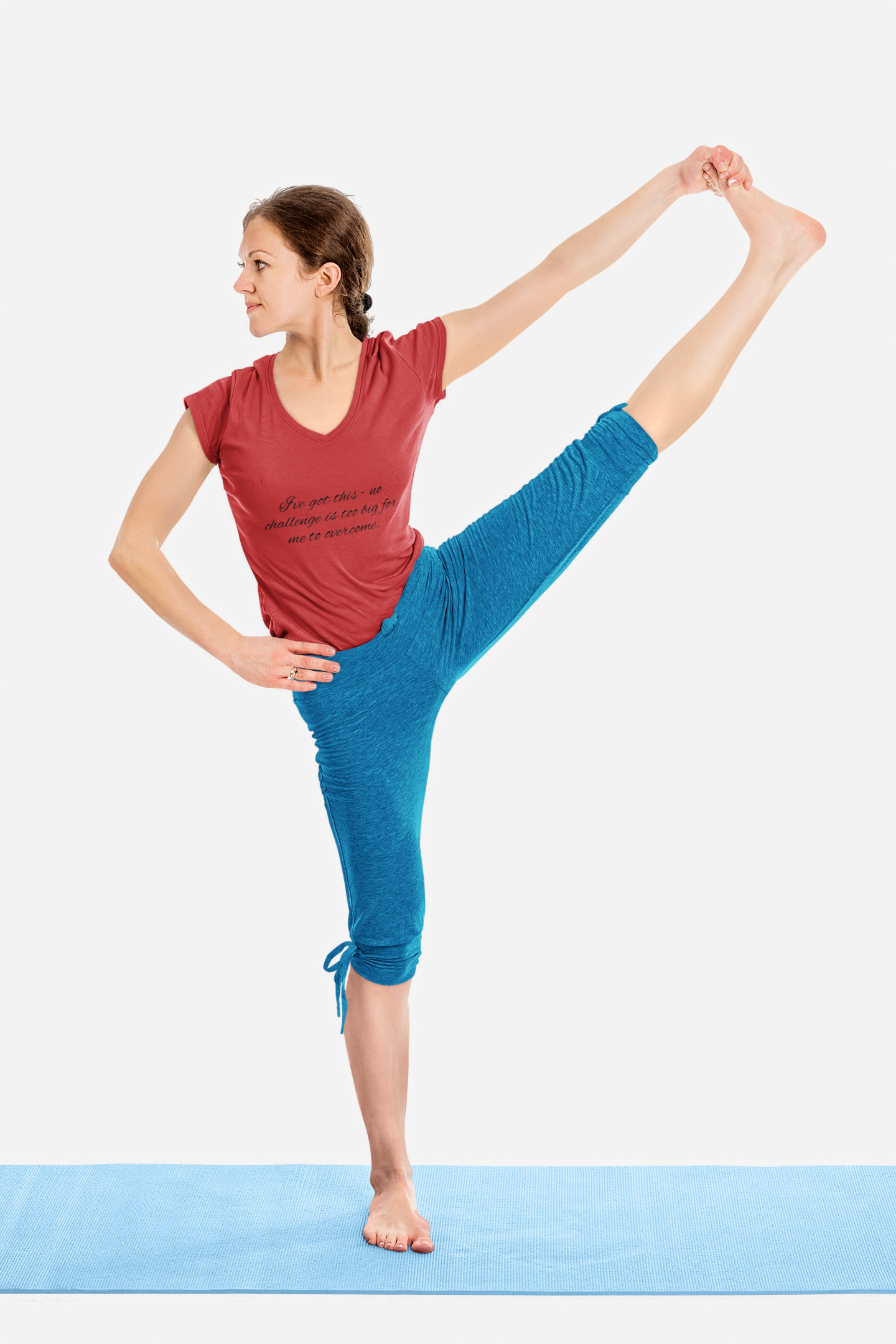 Inspirational V-Neck Tee