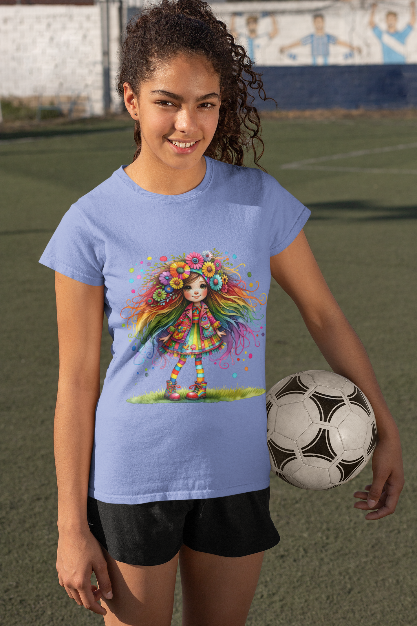 Whimsical Flower Child Youth Tee