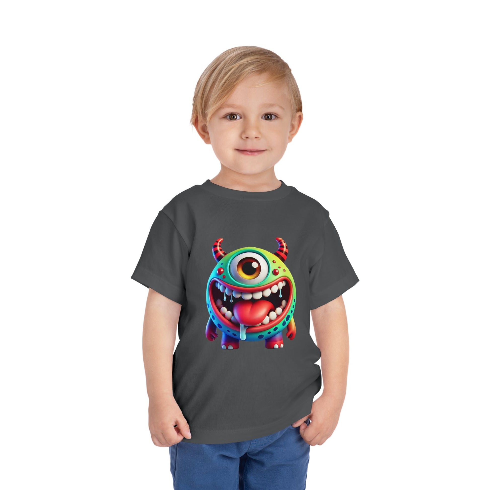 Colorful Monster Toddler Tee