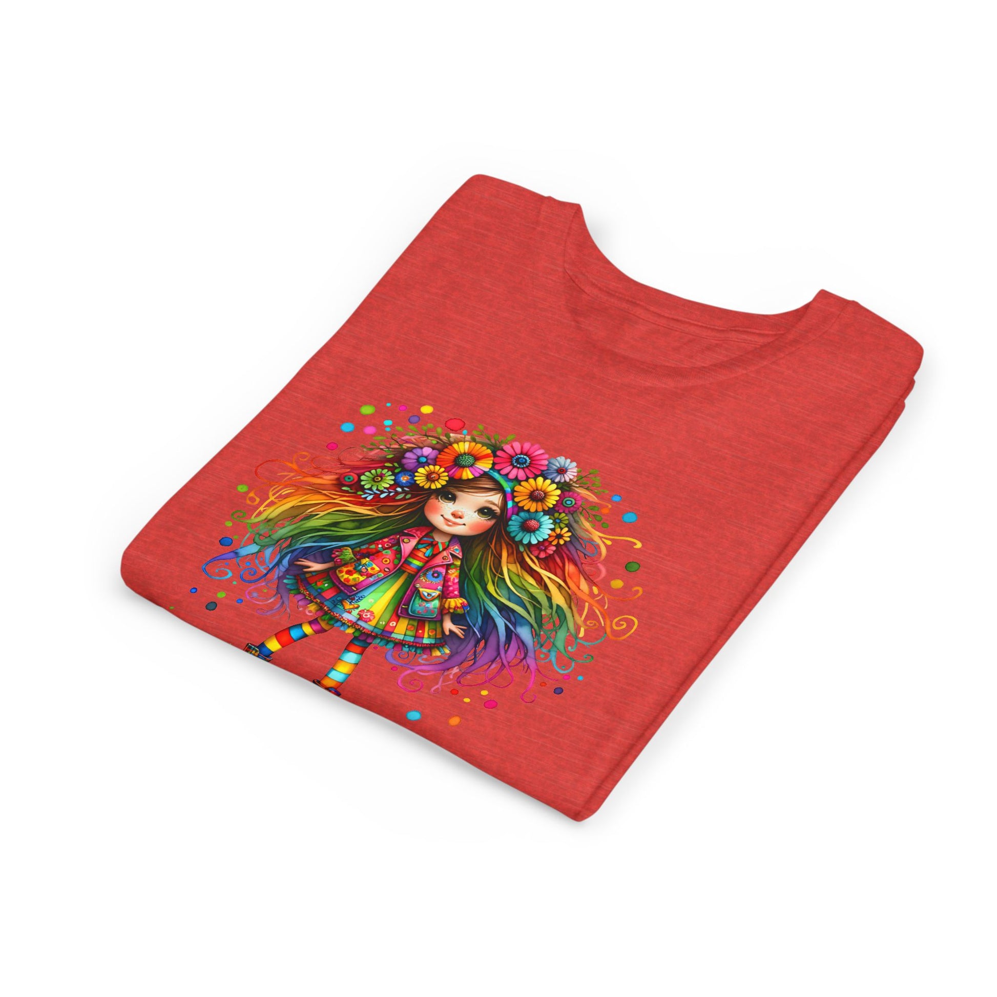Whimsical Flower Child Youth Tee