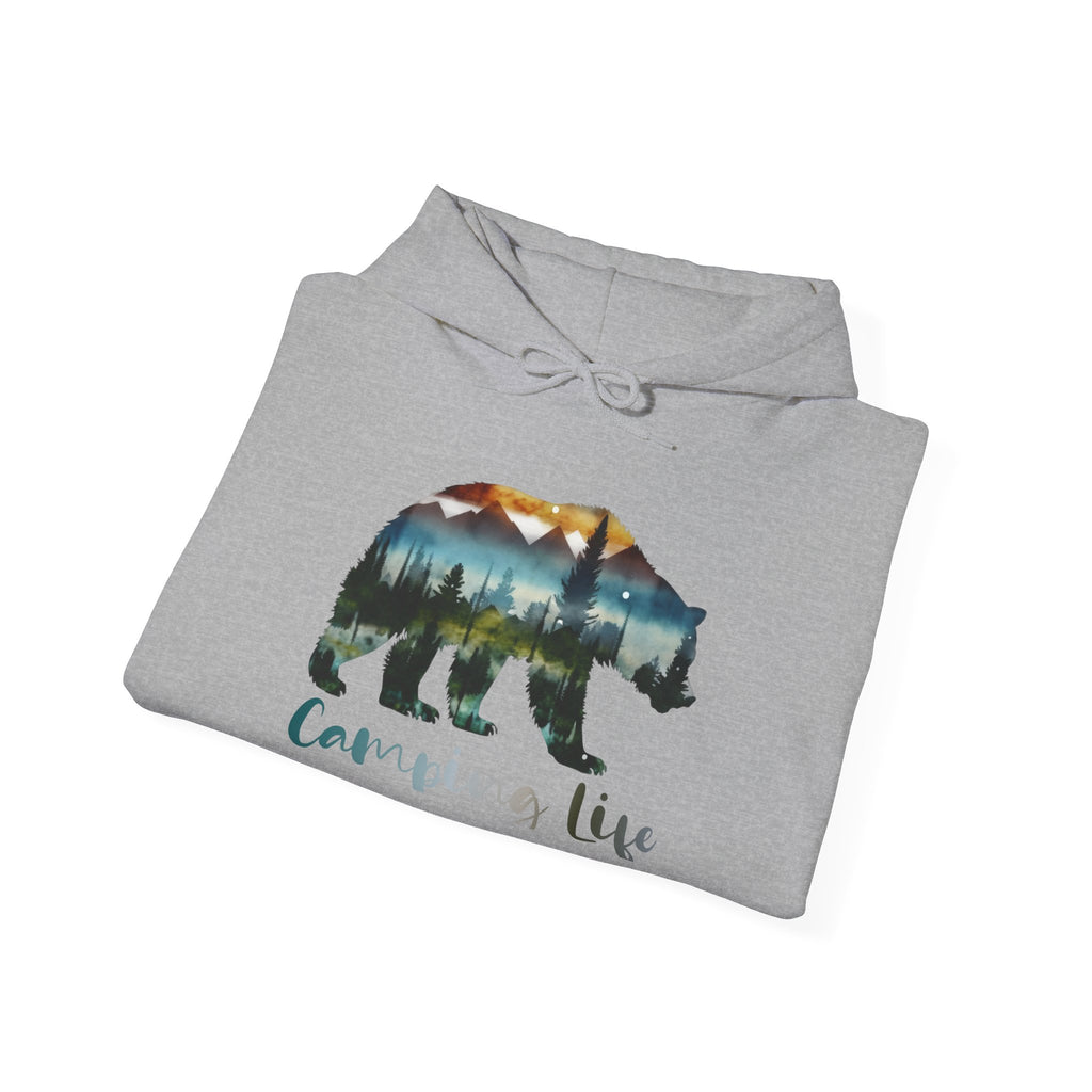 Camping Life Bear Hoodie