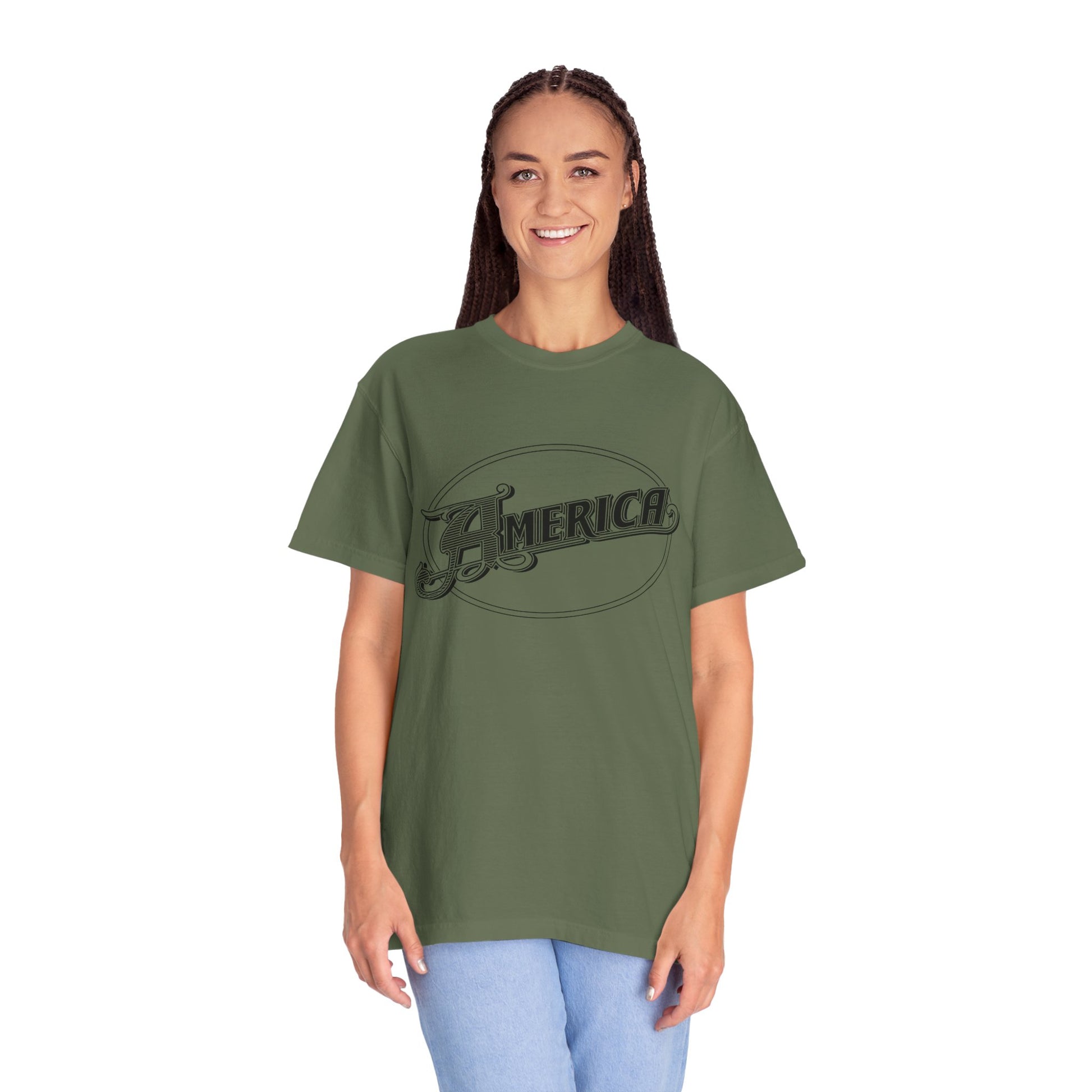 America Vintage Garment-Dyed T-Shirt