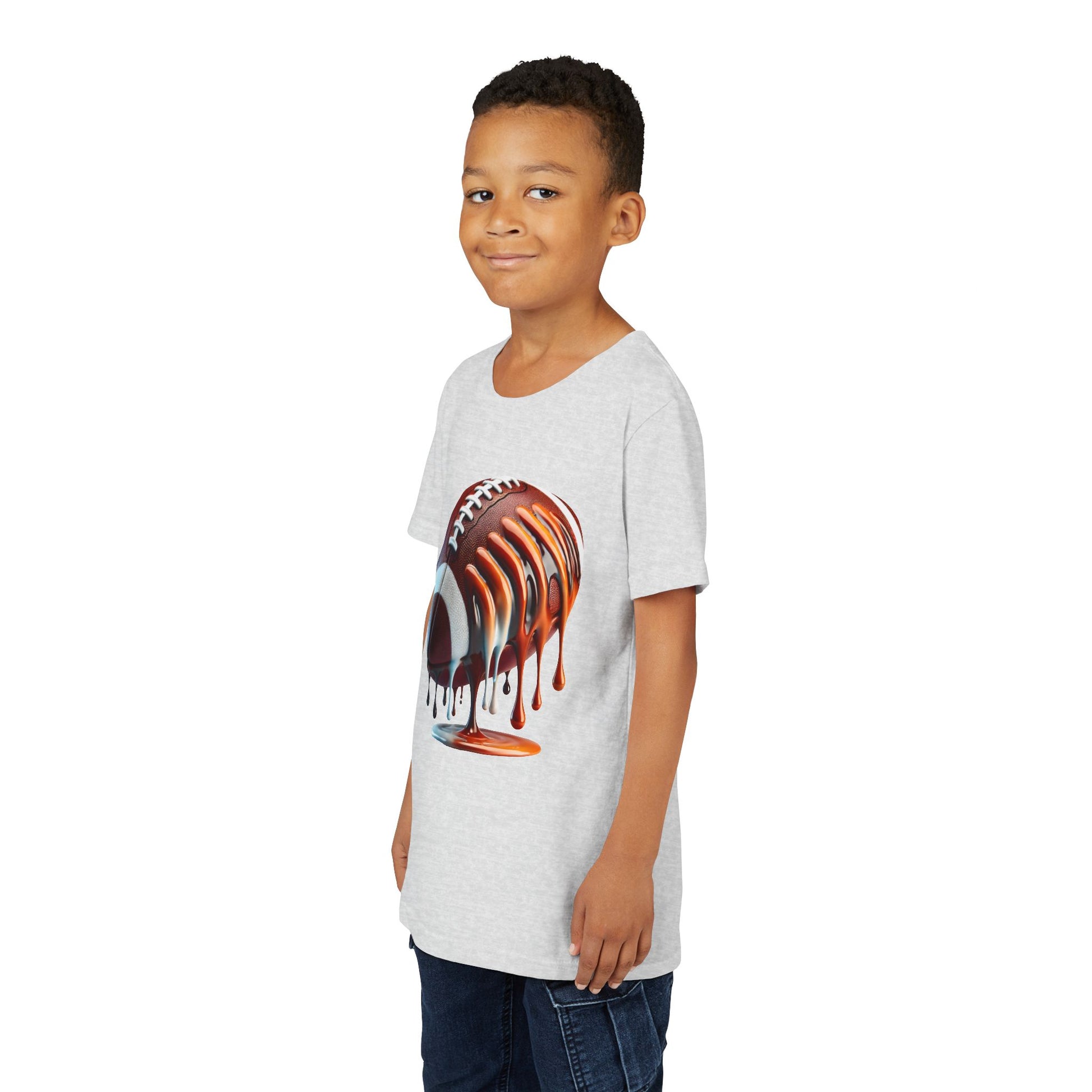 Dripping Football Youth Tee
