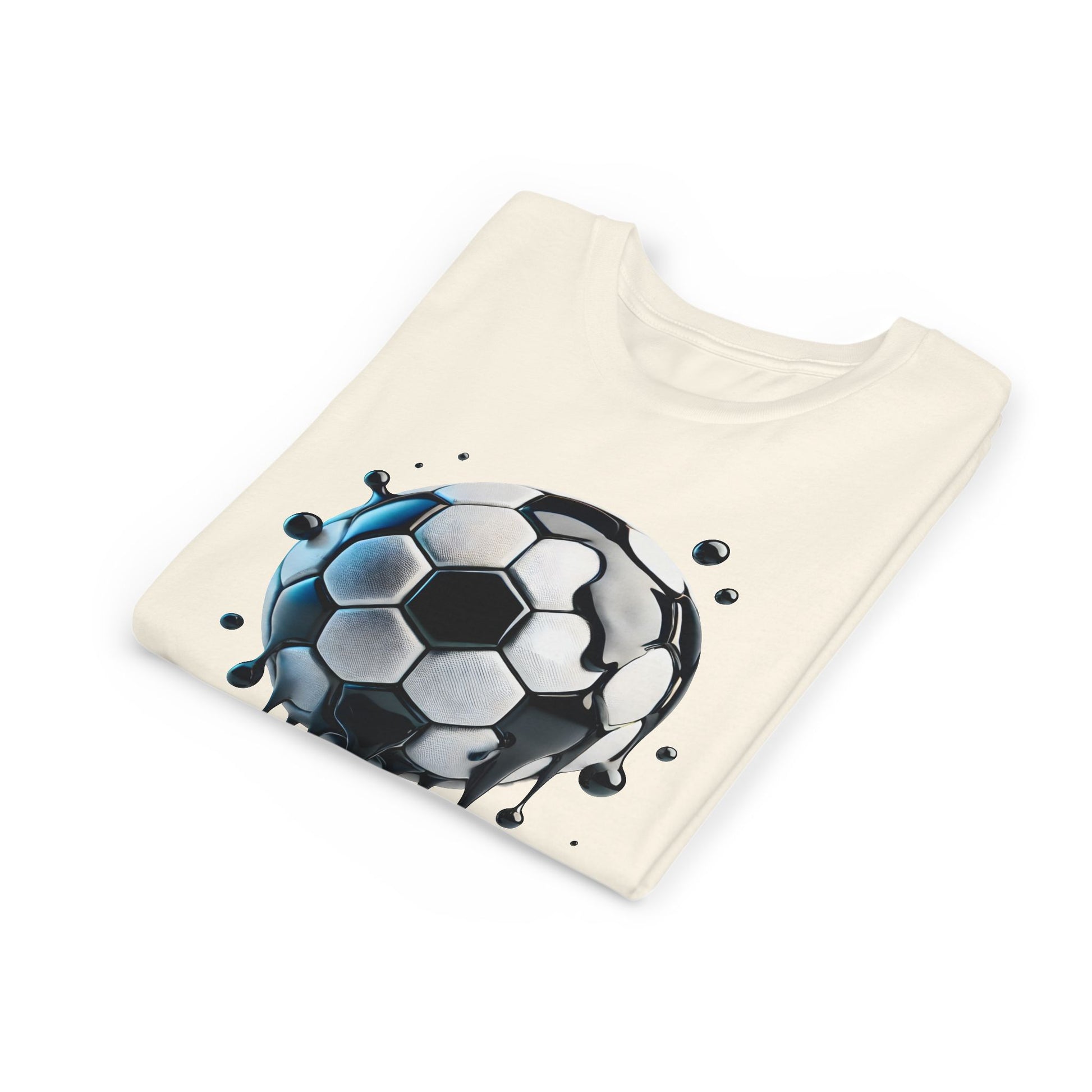 Dripping Soccer Ball Youth Tee