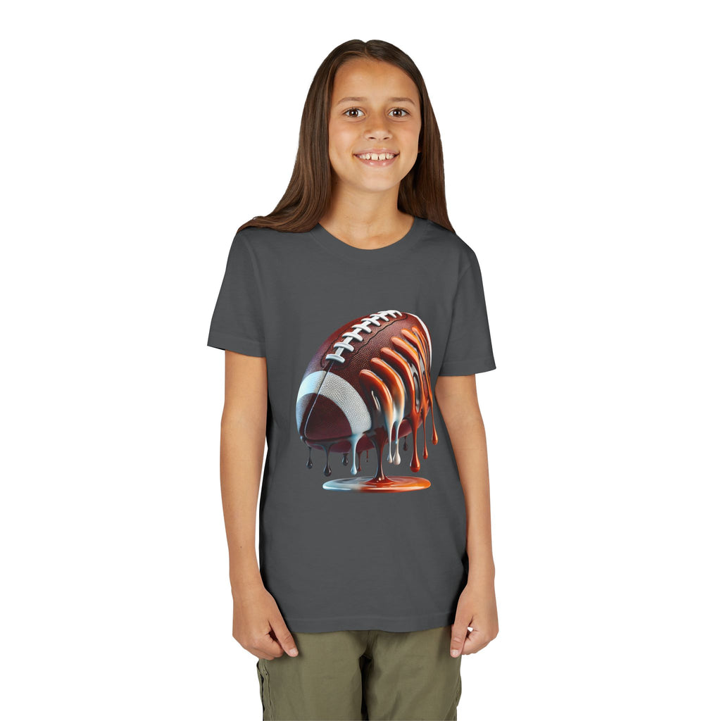 Dripping Football Youth Tee