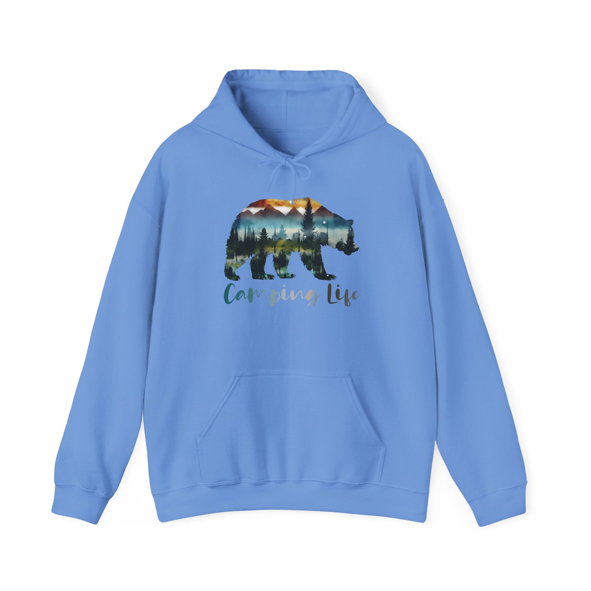 Camping Life Bear Hoodie
