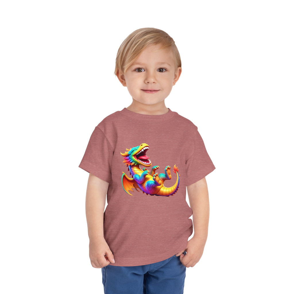 Rainbow Dinosaur Toddler Tee