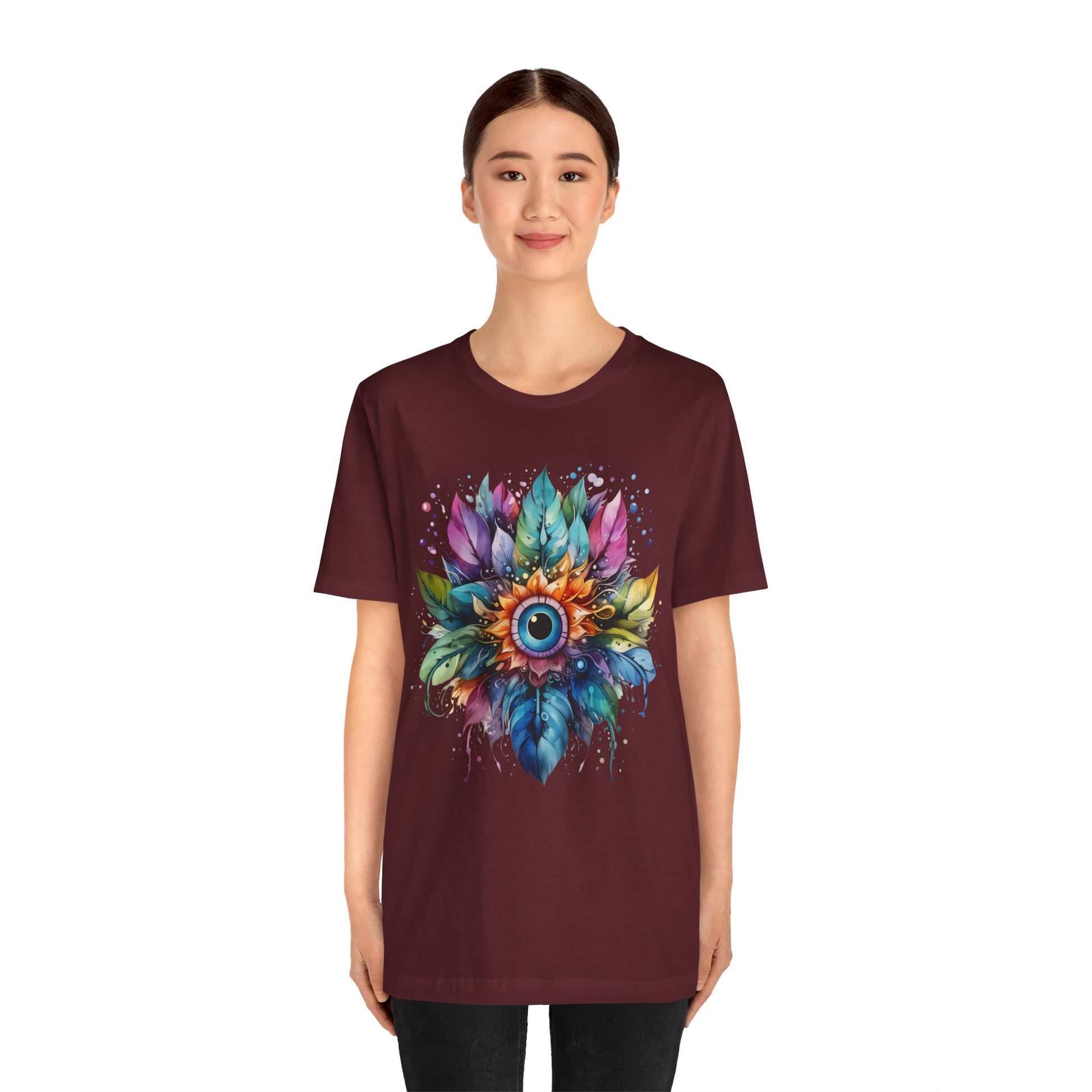 Colorful Eye Design Unisex Tee