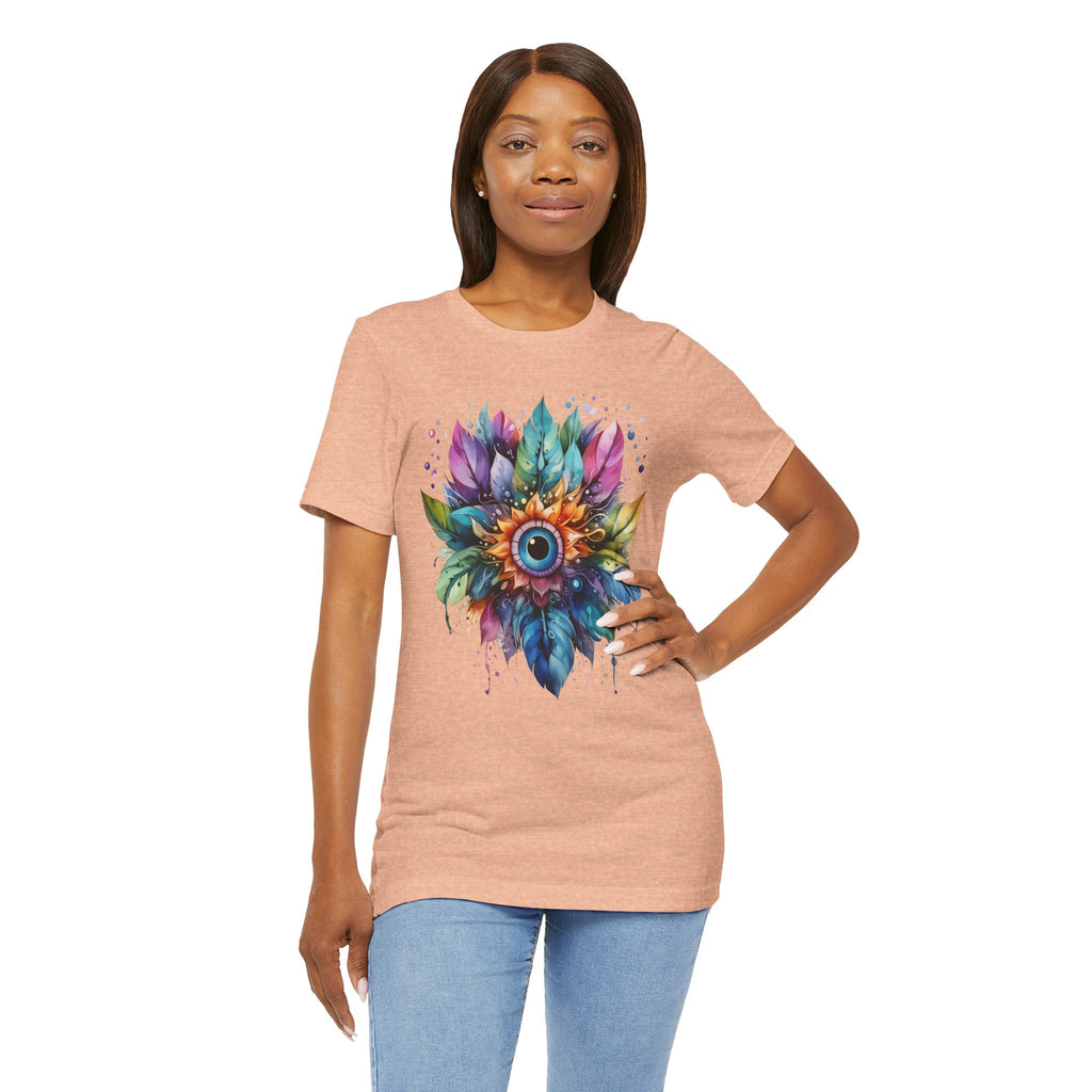 Colorful Eye Design Unisex Tee