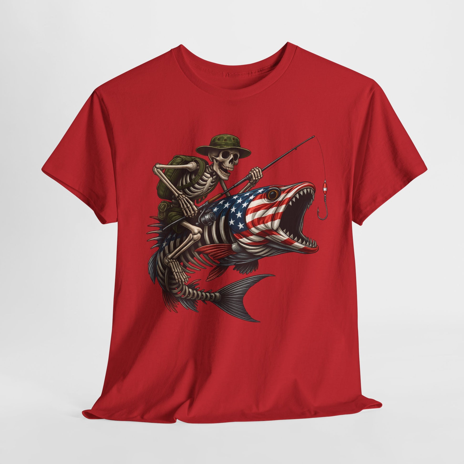Fishing Skeleton Tee