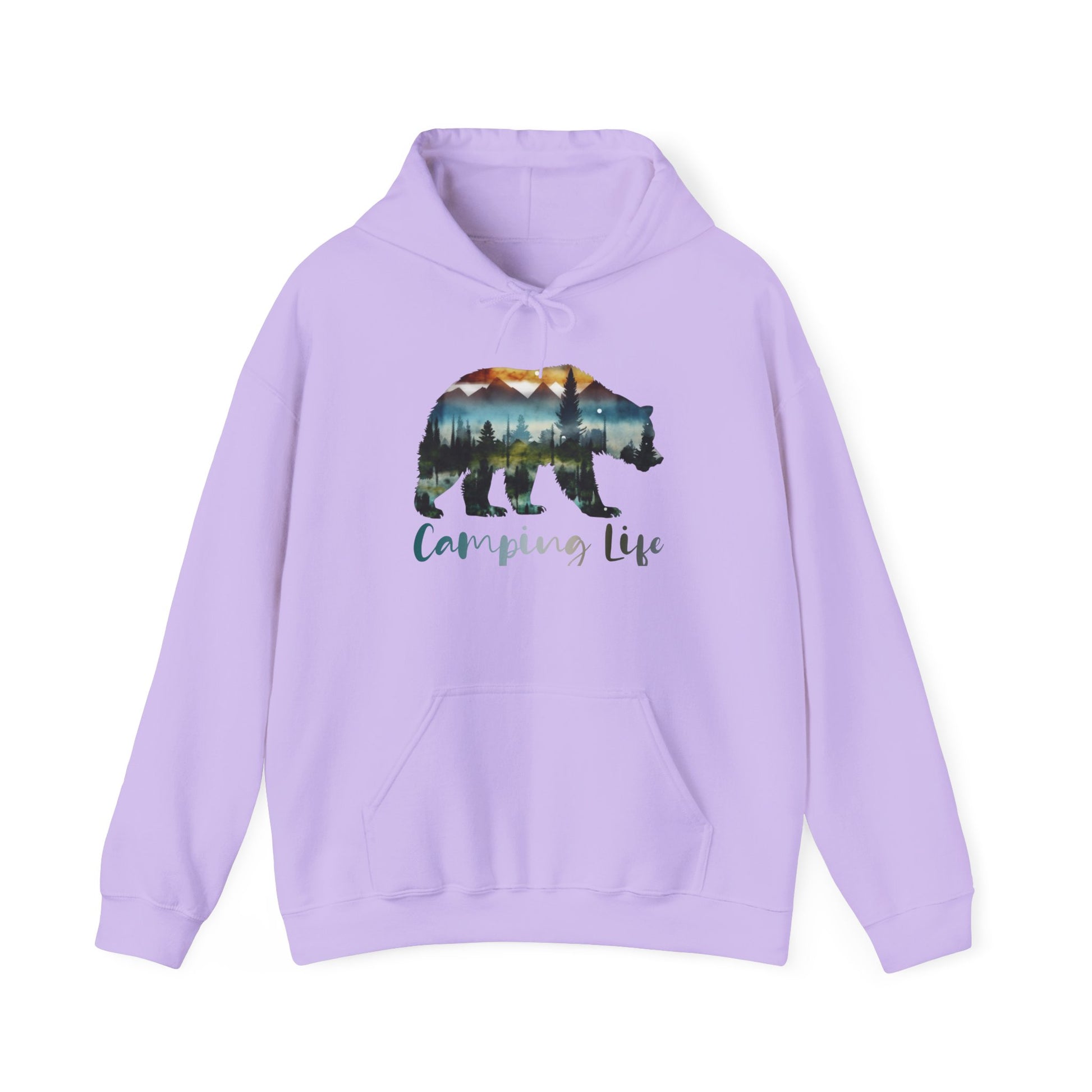 Camping Life Bear Hoodie