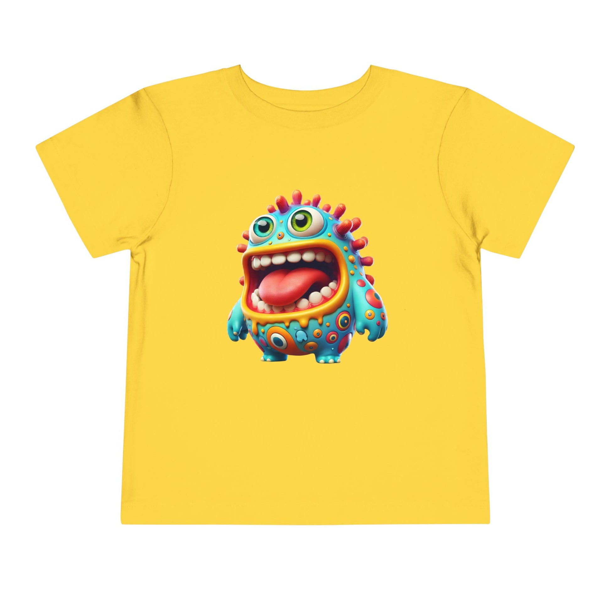 Colorful Toddler Tee with Fun Monster Design