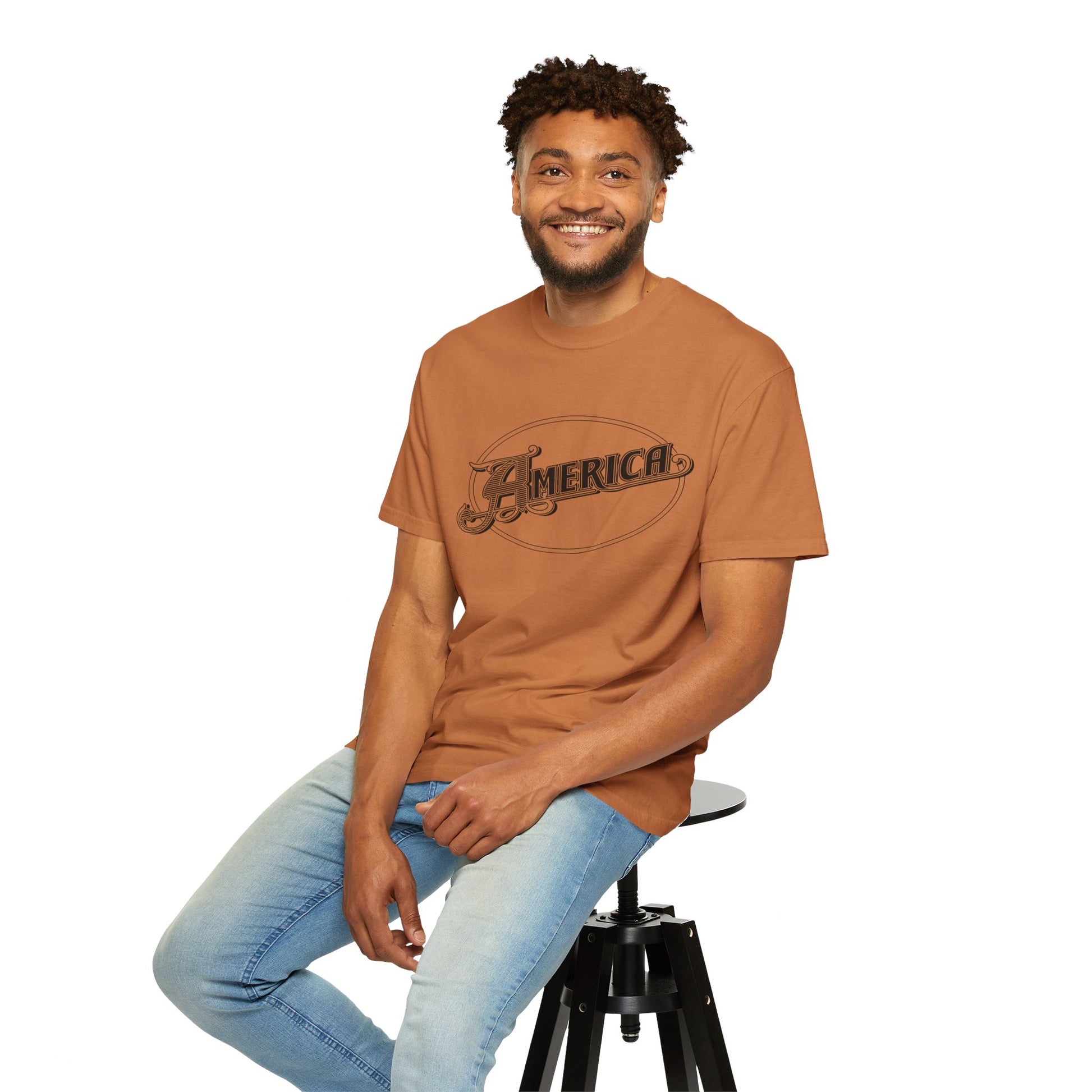 America Vintage Garment-Dyed T-Shirt