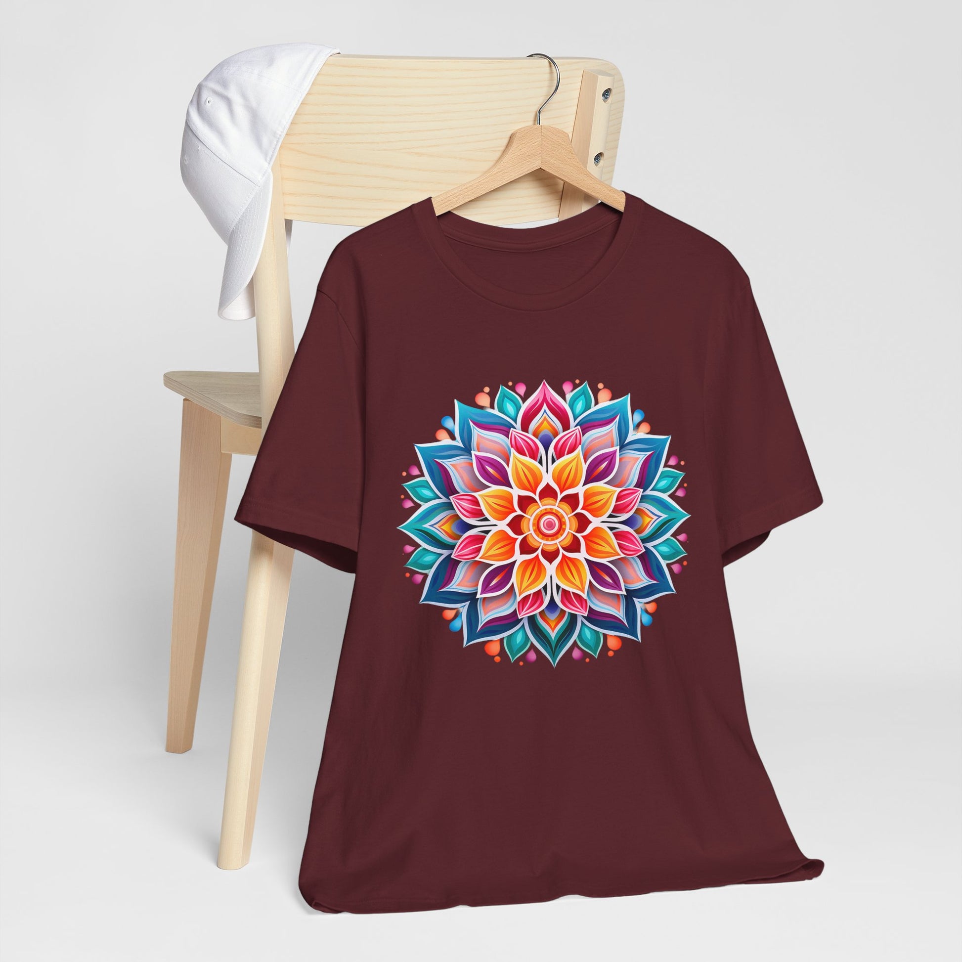 Vibrant Mandala Graphic Tee
