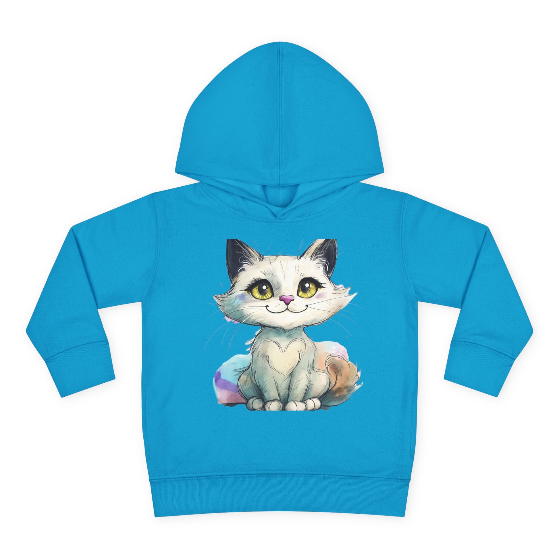 Cute Cat Toddler Hoodie