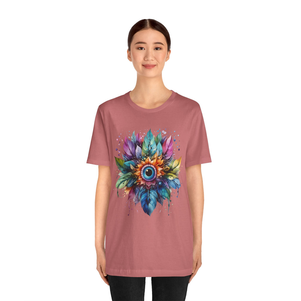Colorful Eye Design Unisex Tee