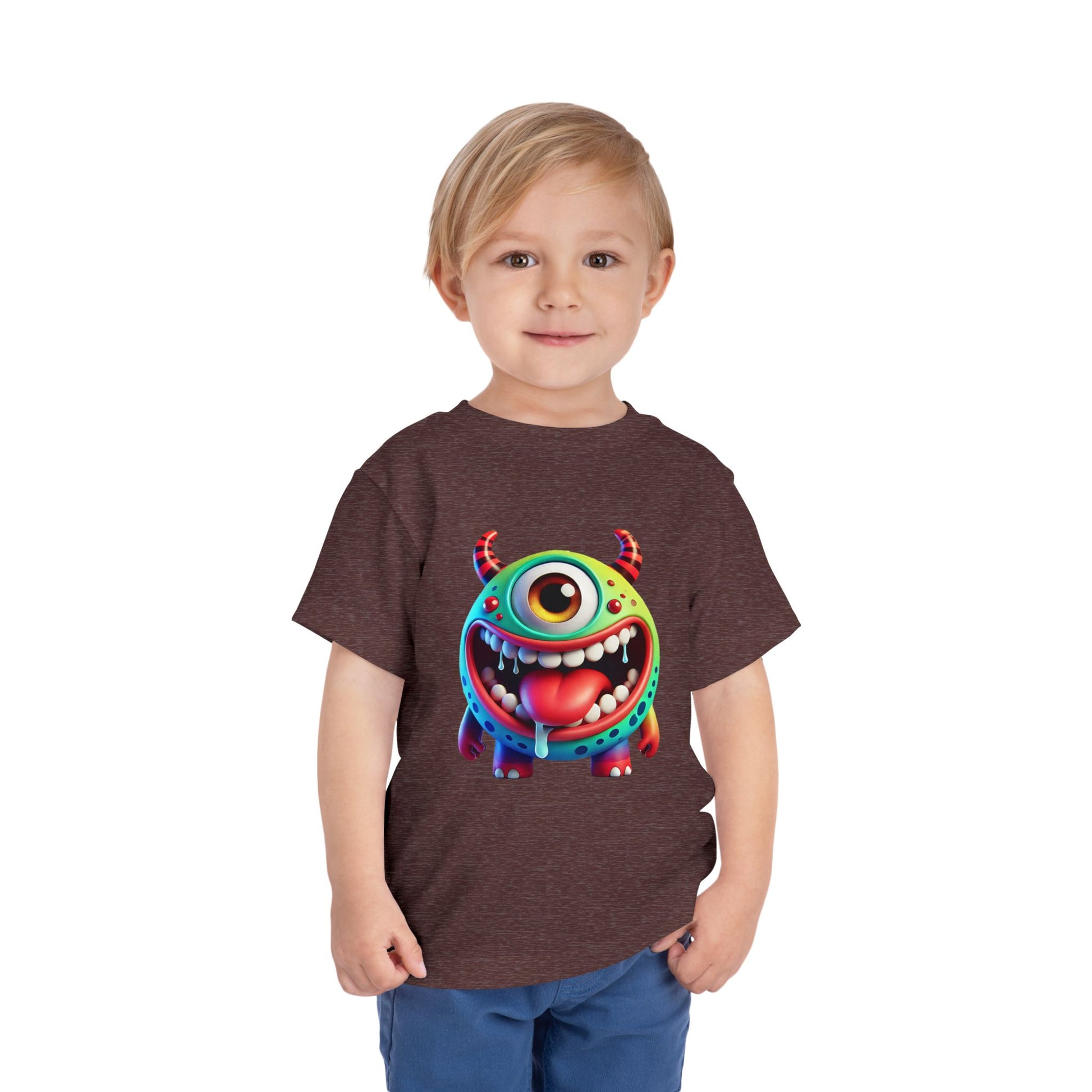 Colorful Monster Toddler Tee