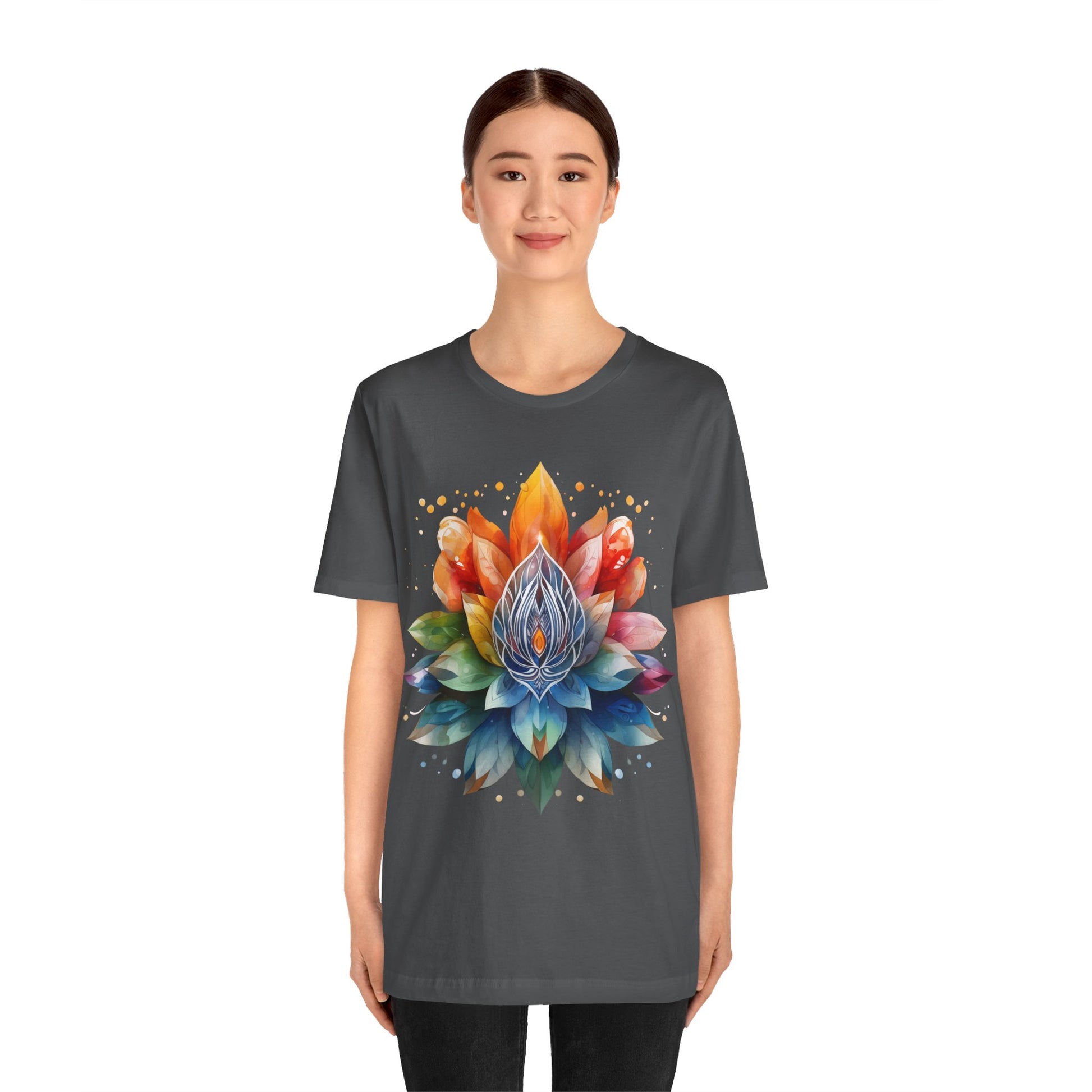 Colorful Lotus Flower T-Shirt