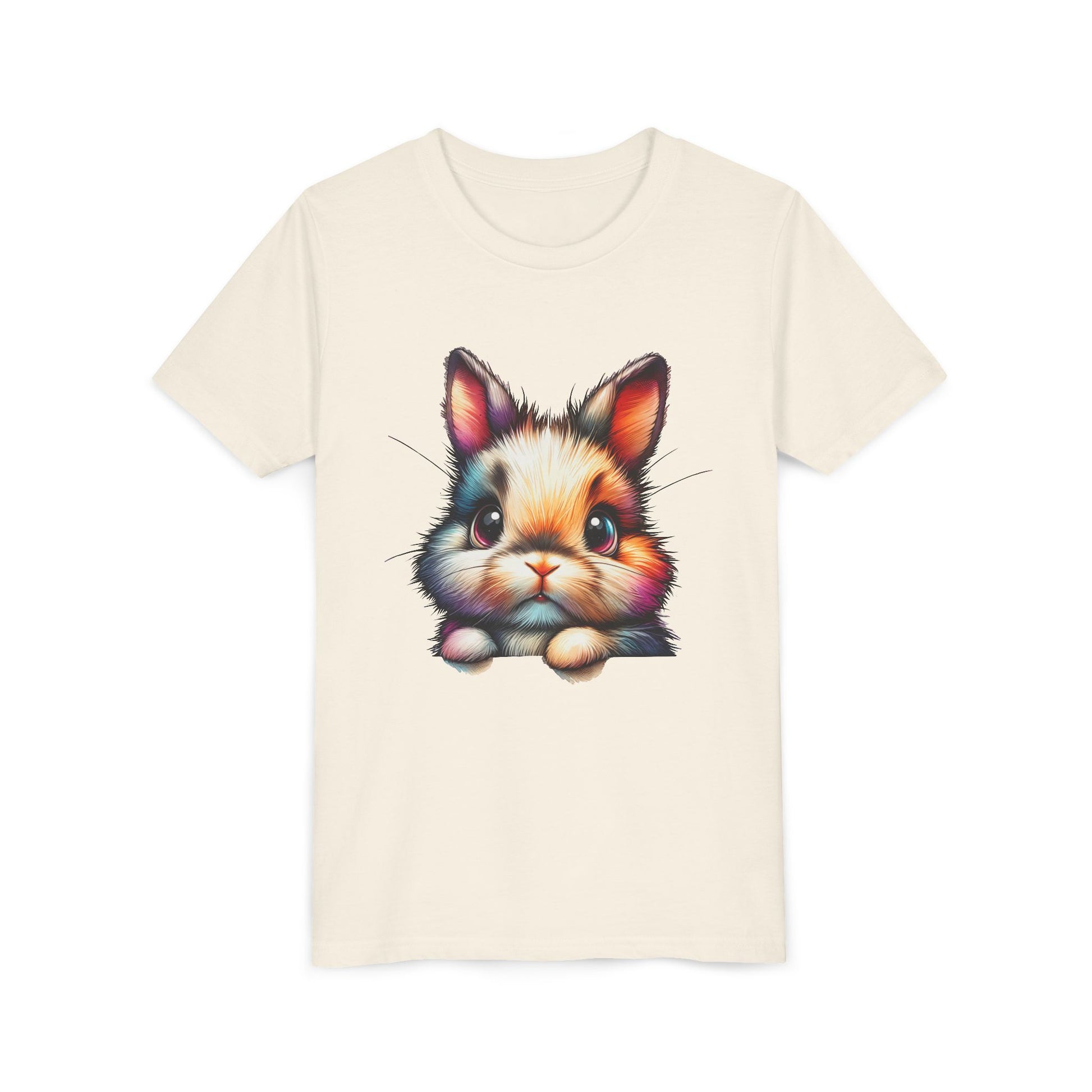 Colorful Bunny Youth Short Sleeve Tee