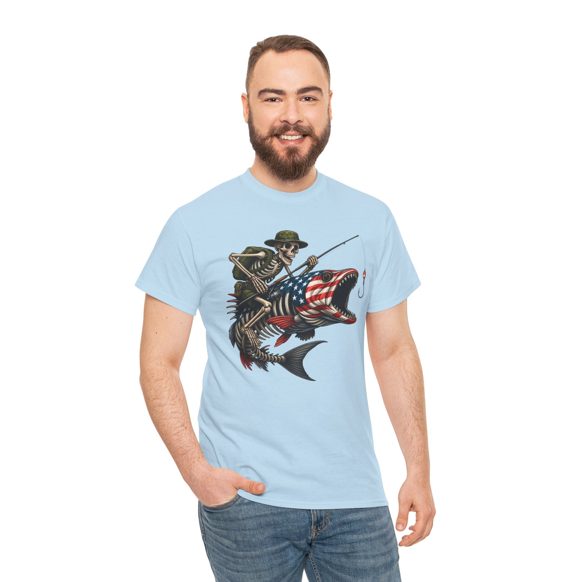 Fishing Skeleton Tee