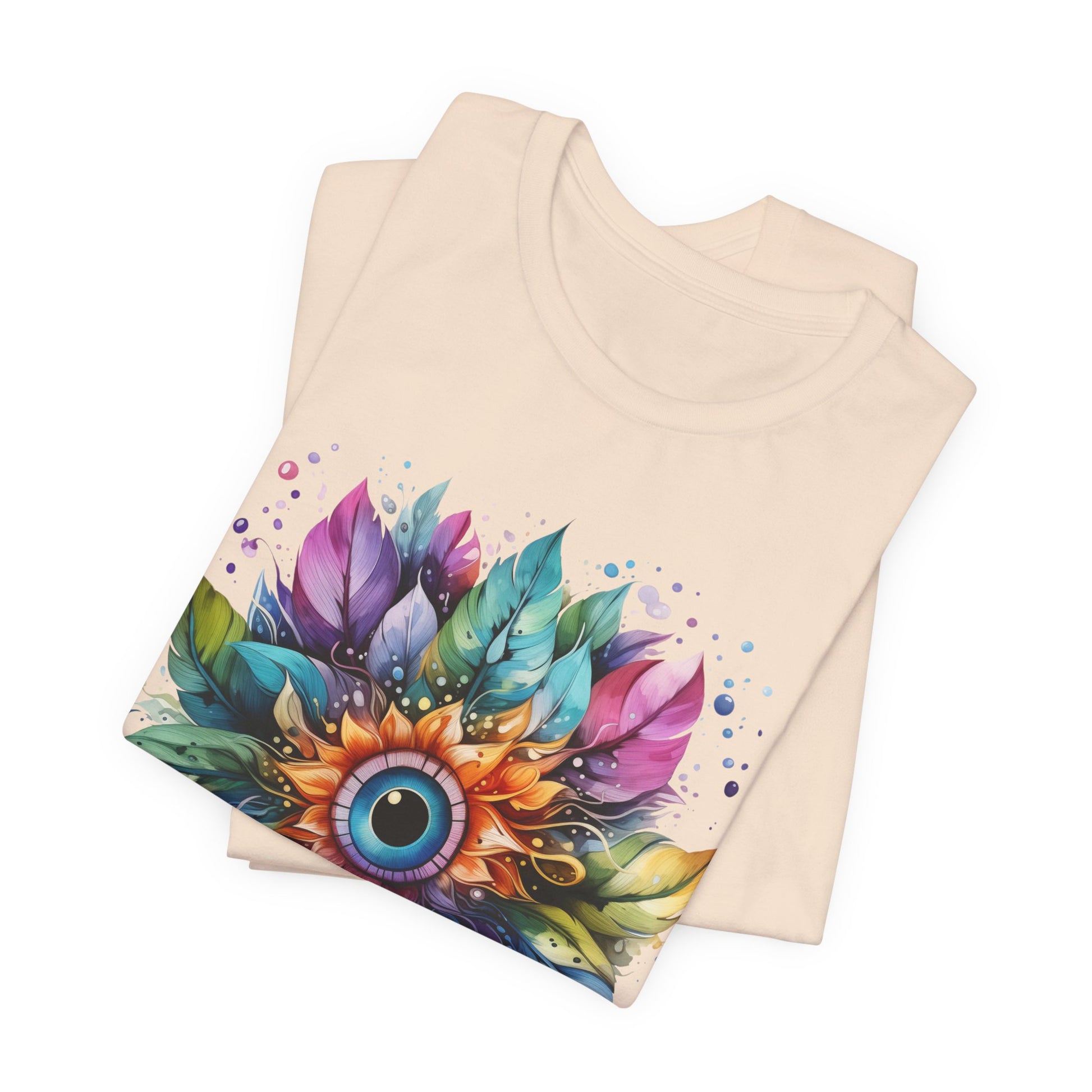 Colorful Eye Design Unisex Tee