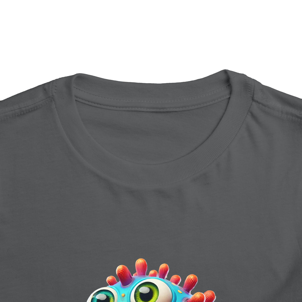 Colorful Toddler Tee with Fun Monster Design
