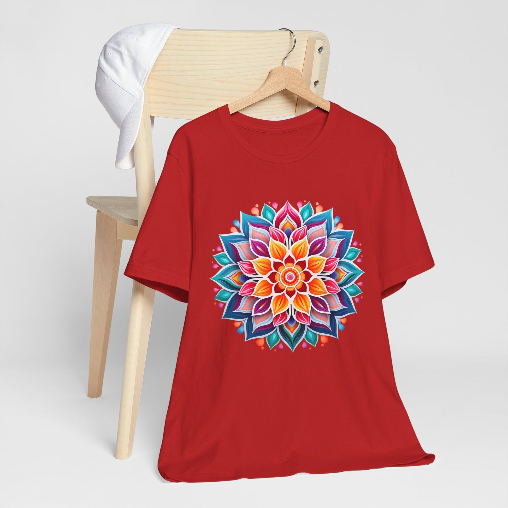 Vibrant Mandala Graphic Tee