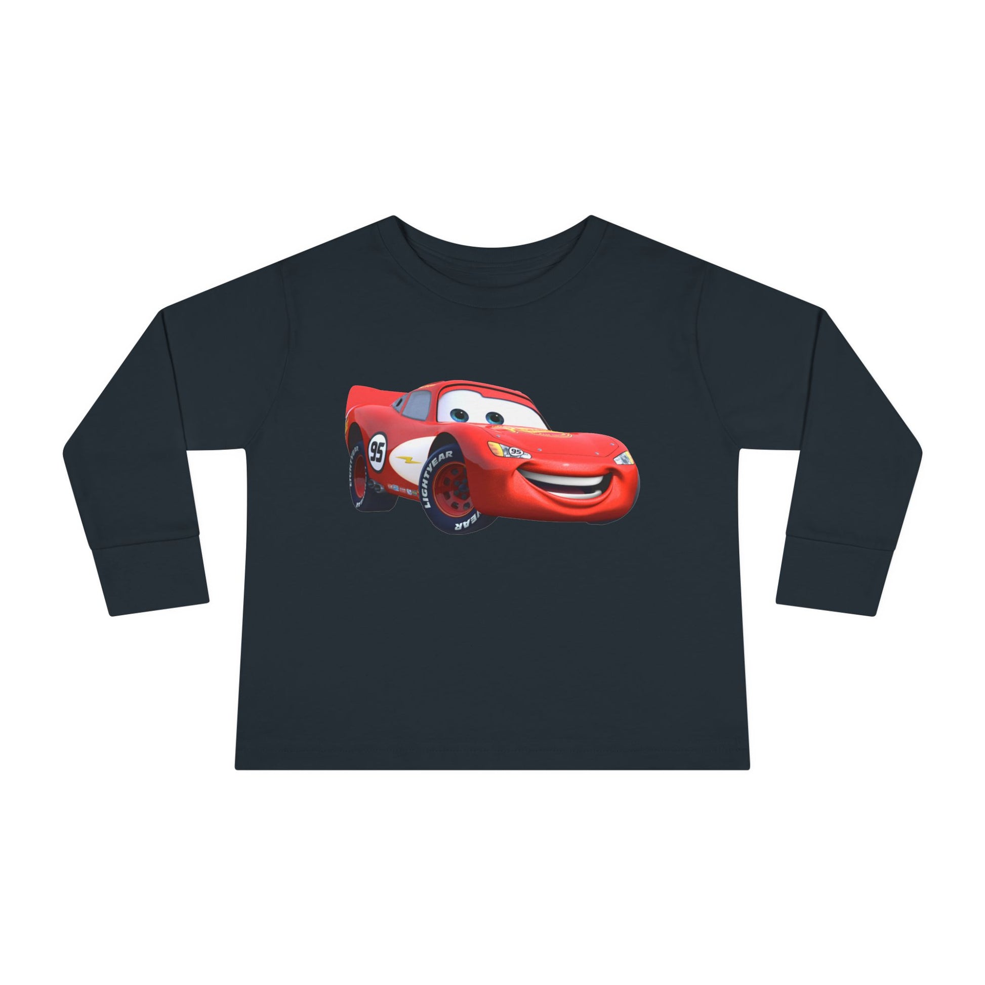 Toddler Cars Graphic Long Sleeve Tee
