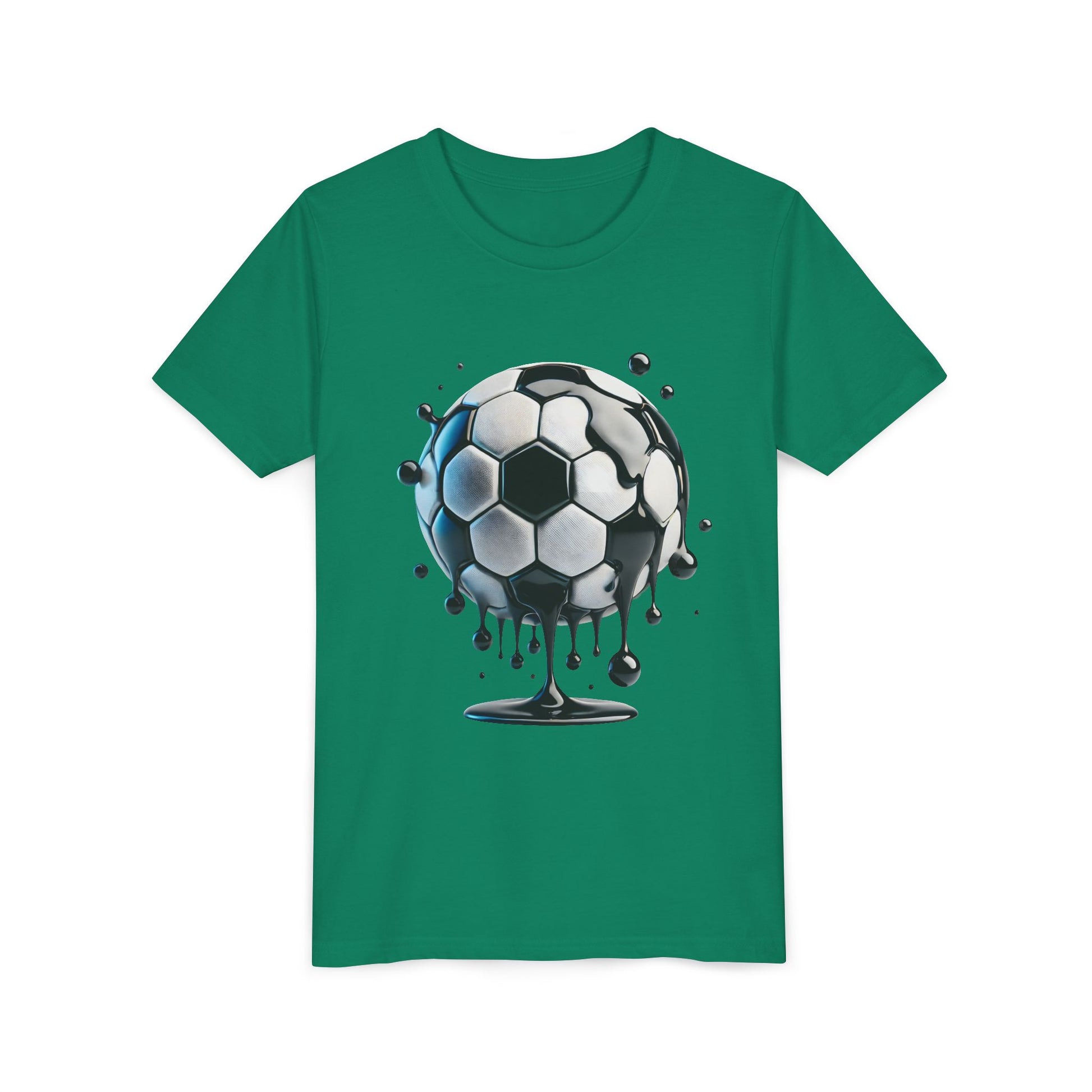 Dripping Soccer Ball Youth Tee