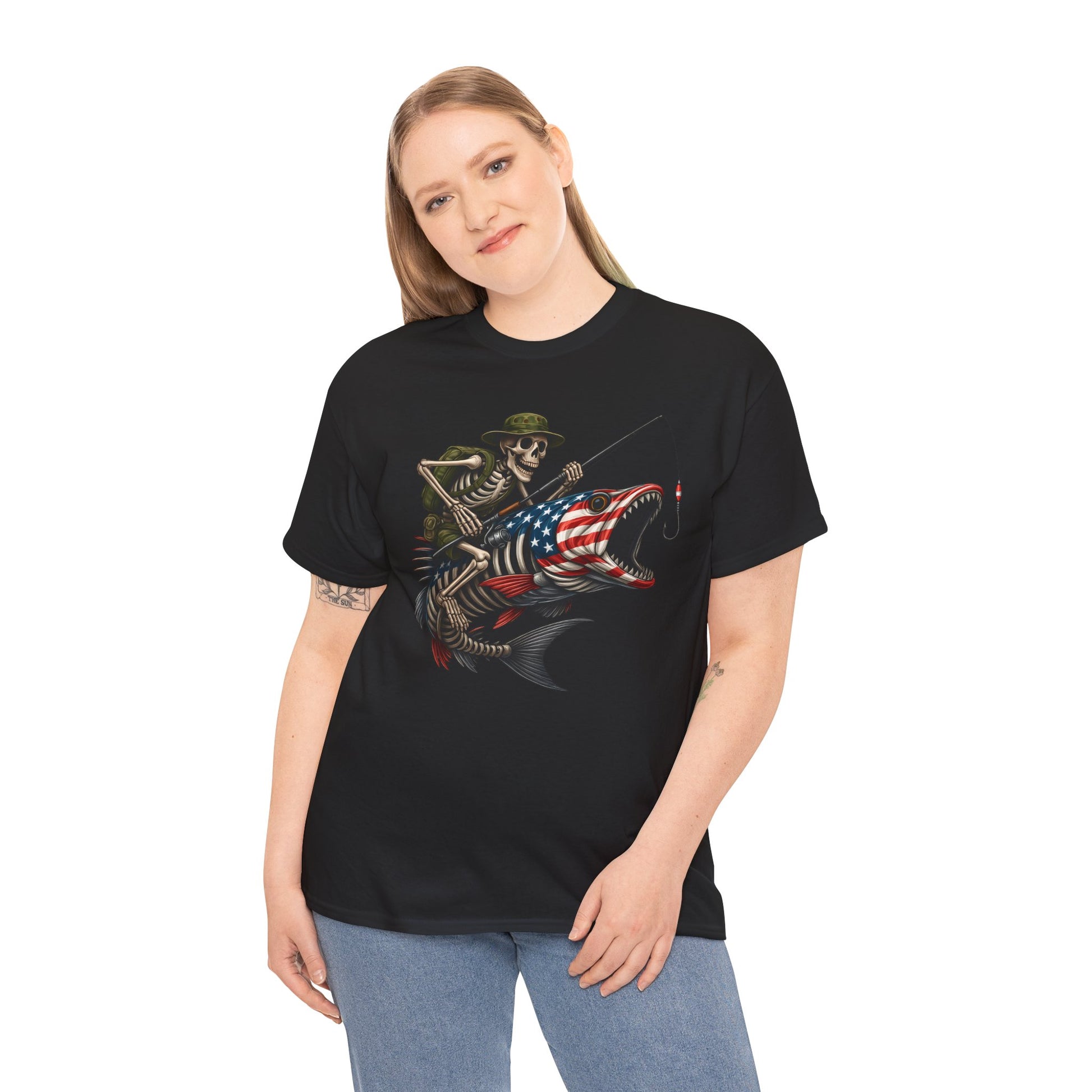 Fishing Skeleton Tee