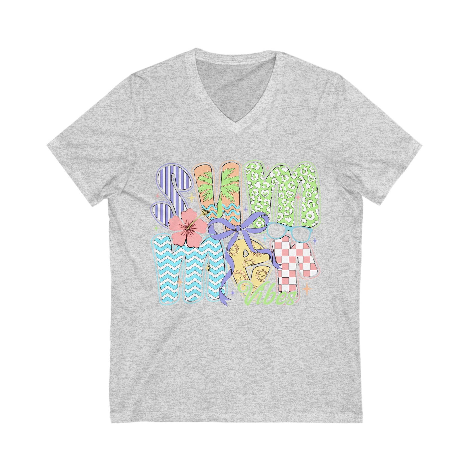 Summer Vibes Ladies' V-Neck