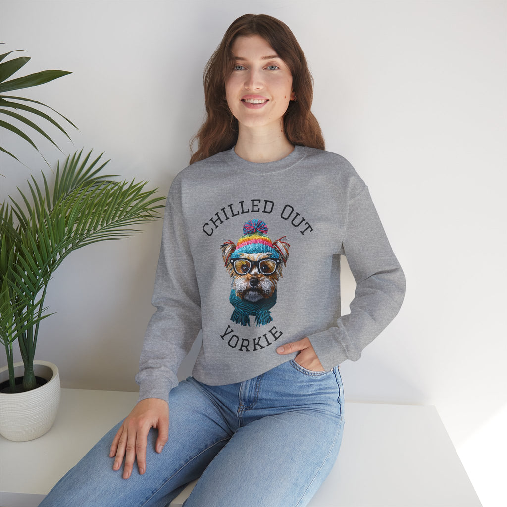 Chilled Out Yorkie Sweatshir