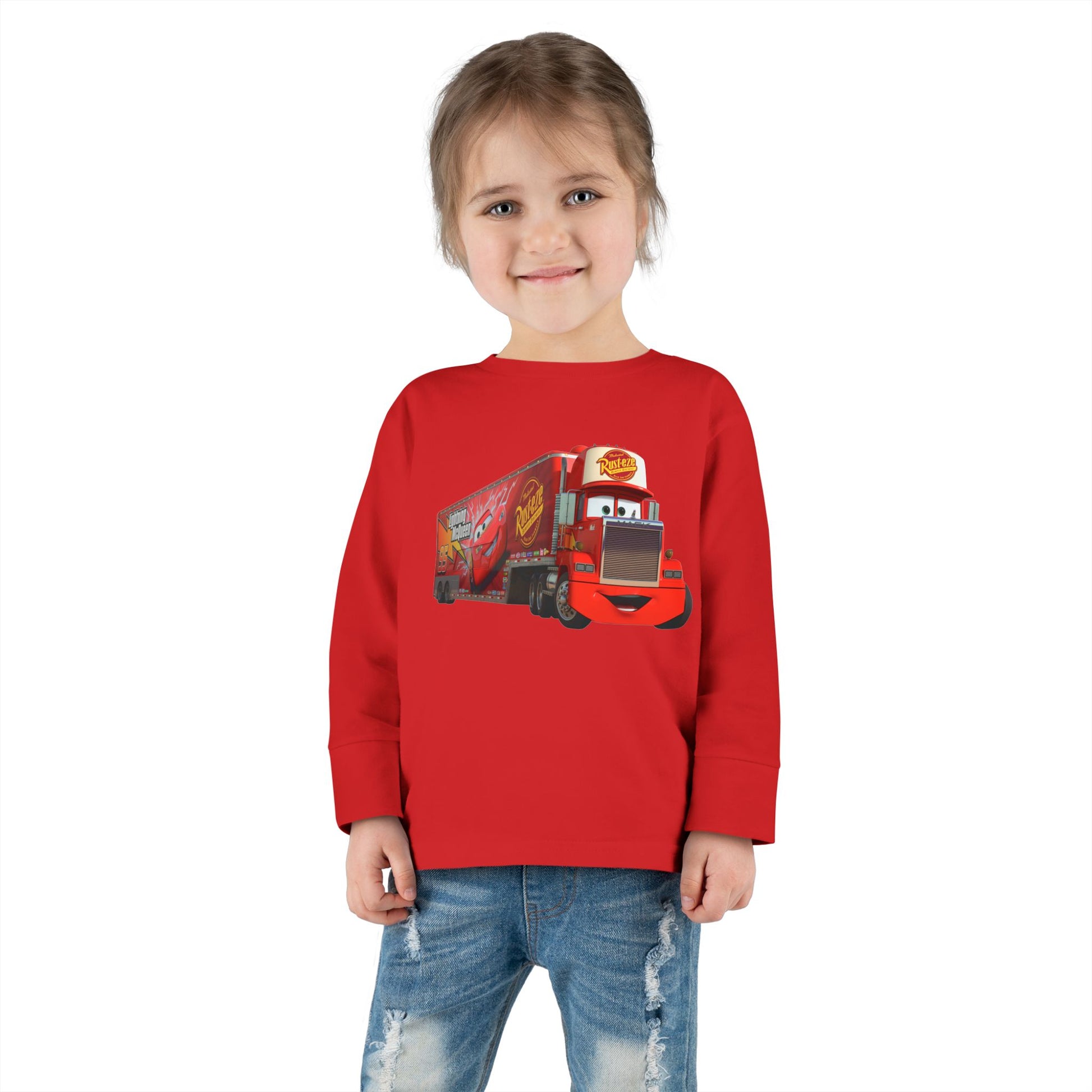Toddler Truck Long Sleeve Tee