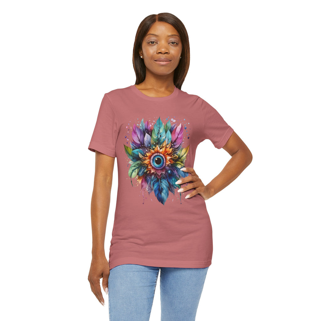 Colorful Eye Design Unisex Tee