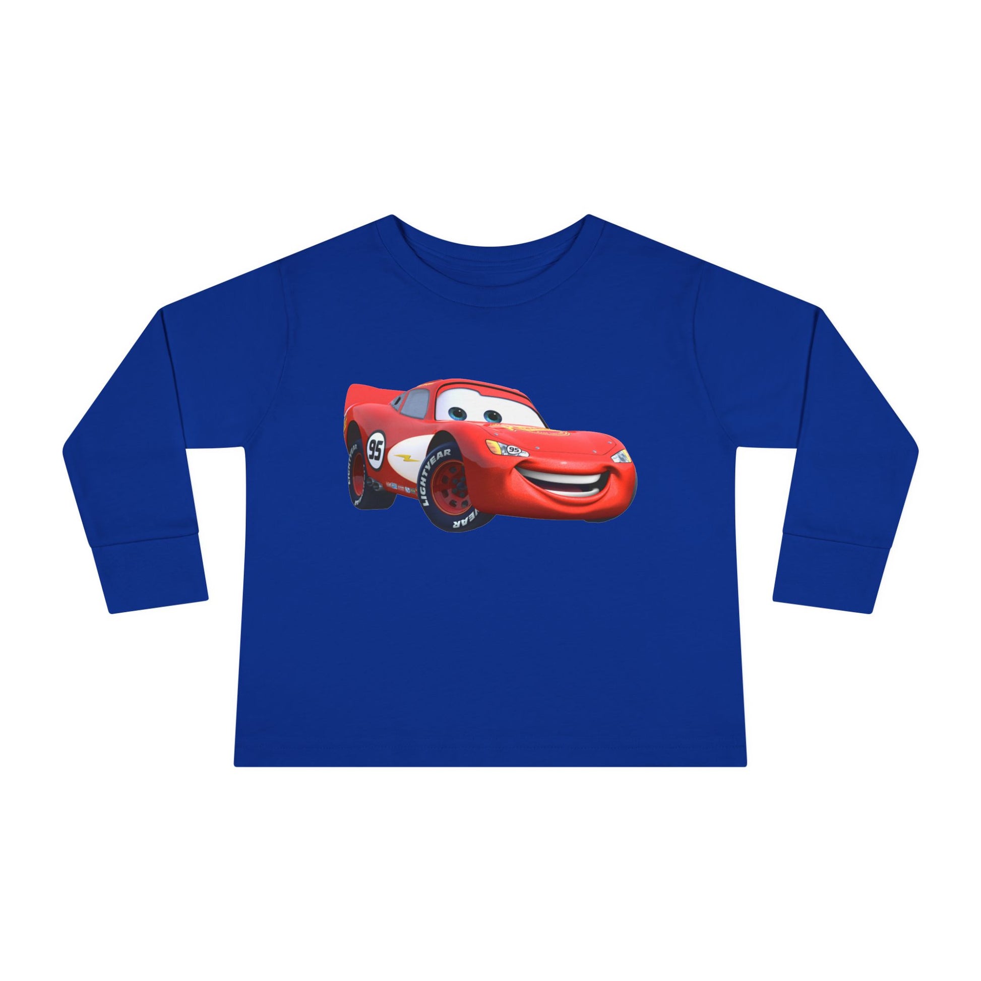 Toddler Cars Graphic Long Sleeve Tee