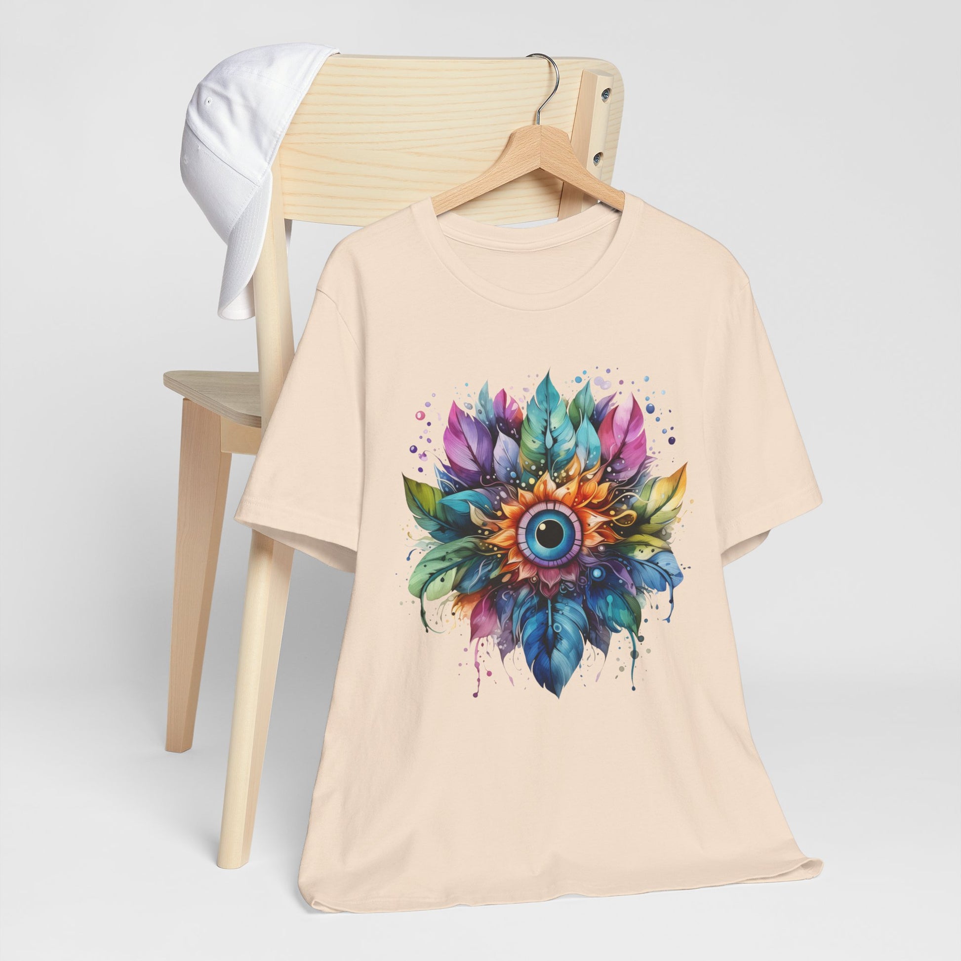 Colorful Eye Design Unisex Tee