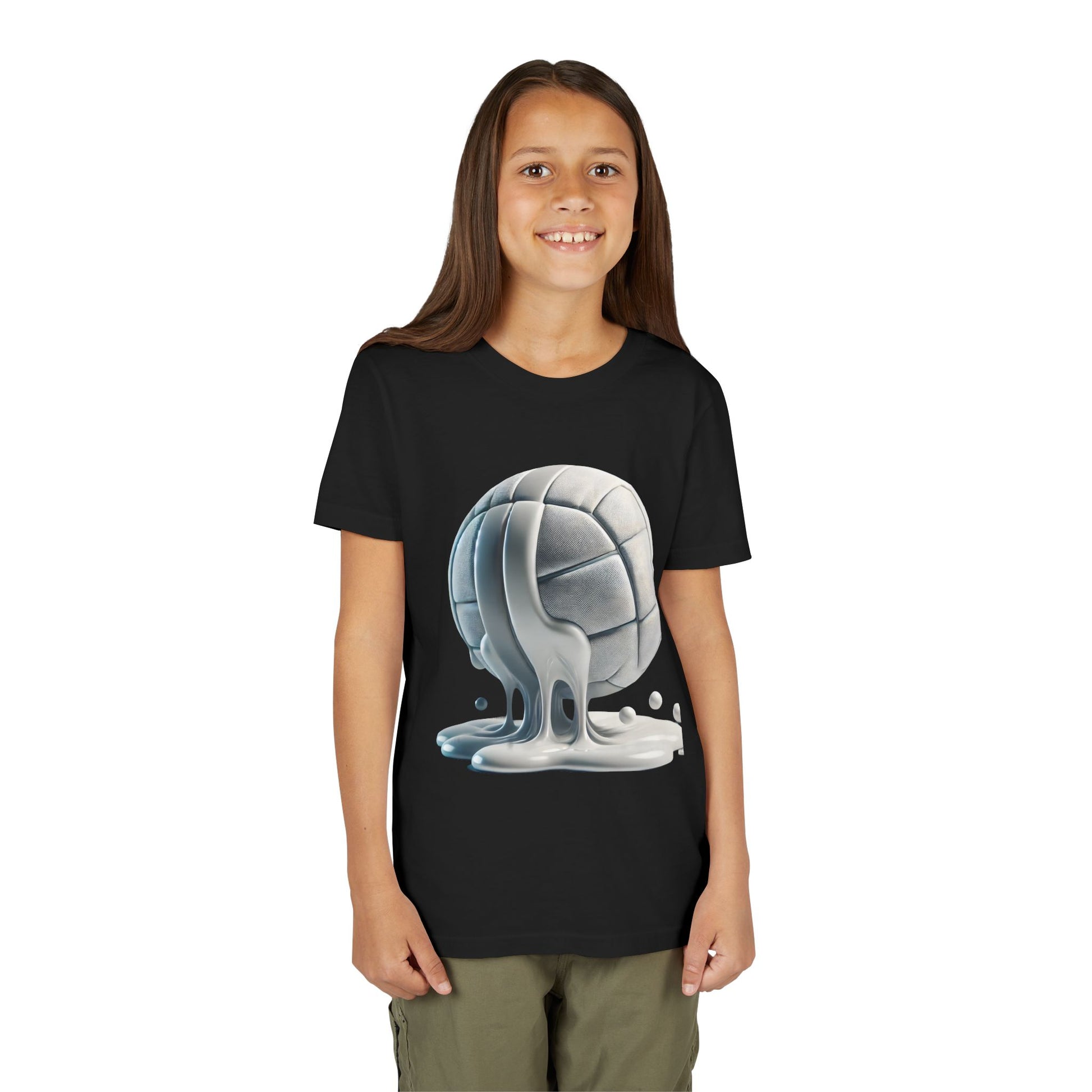 Cool Dripping Volleyball Youth Tee