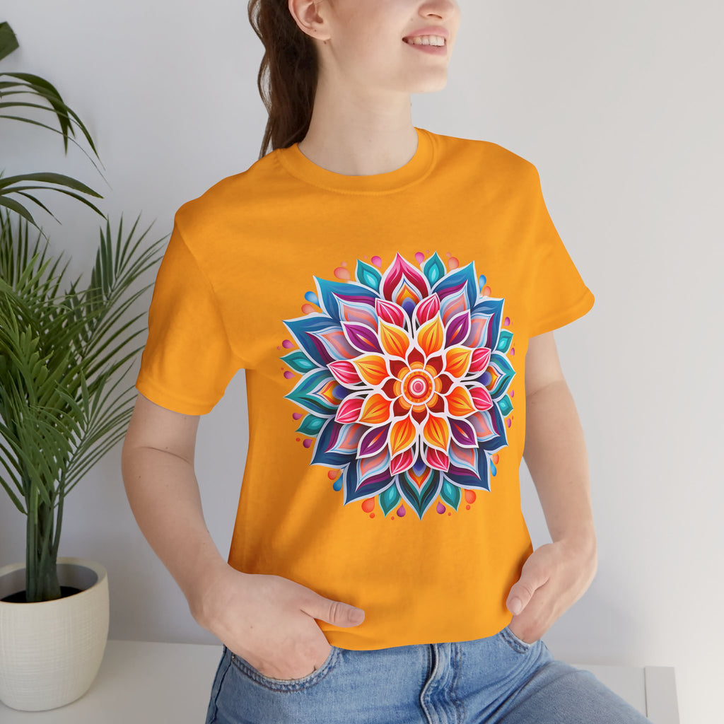 Vibrant Mandala Graphic Tee